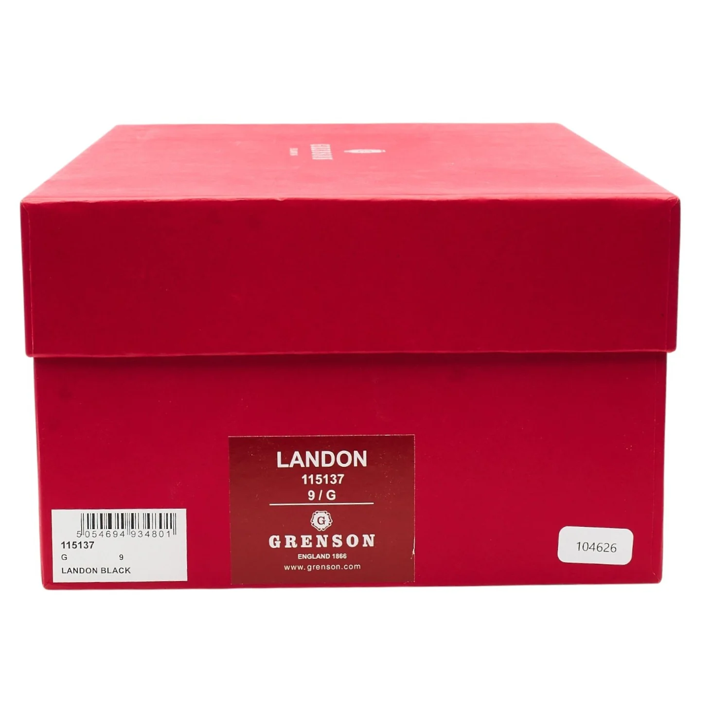 'Landon' Black Leather Derby UK 9 G - Image 8