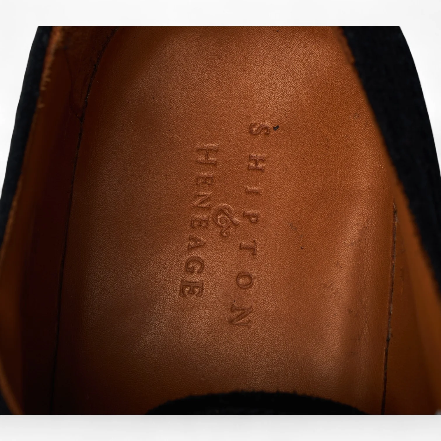 'Lark' Black Suede Oxford Brogues UK 7 - Image 6
