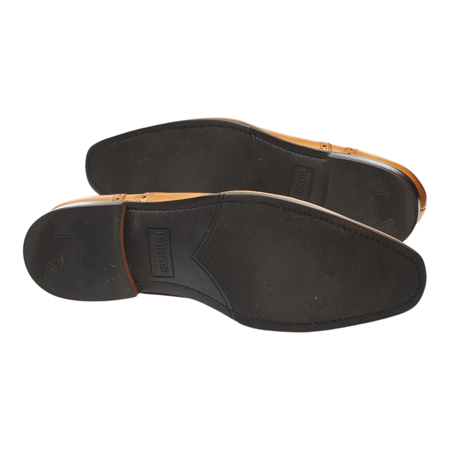 'Larry' Tan Brown Leather Derby Brogues UK 10 G - Image 5