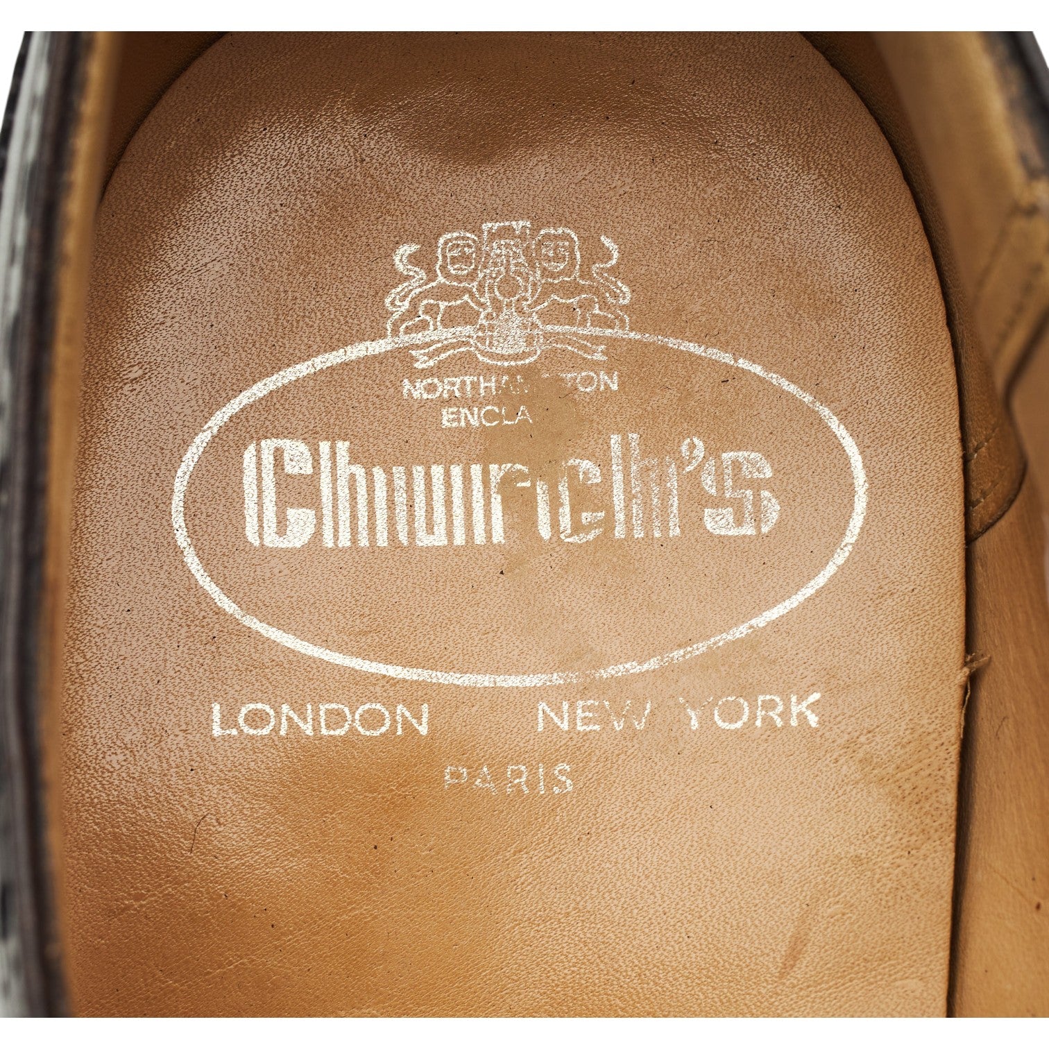 'Lavant' Dark Brown Leather Oxford Brogues UK 8.5 F - Image 6