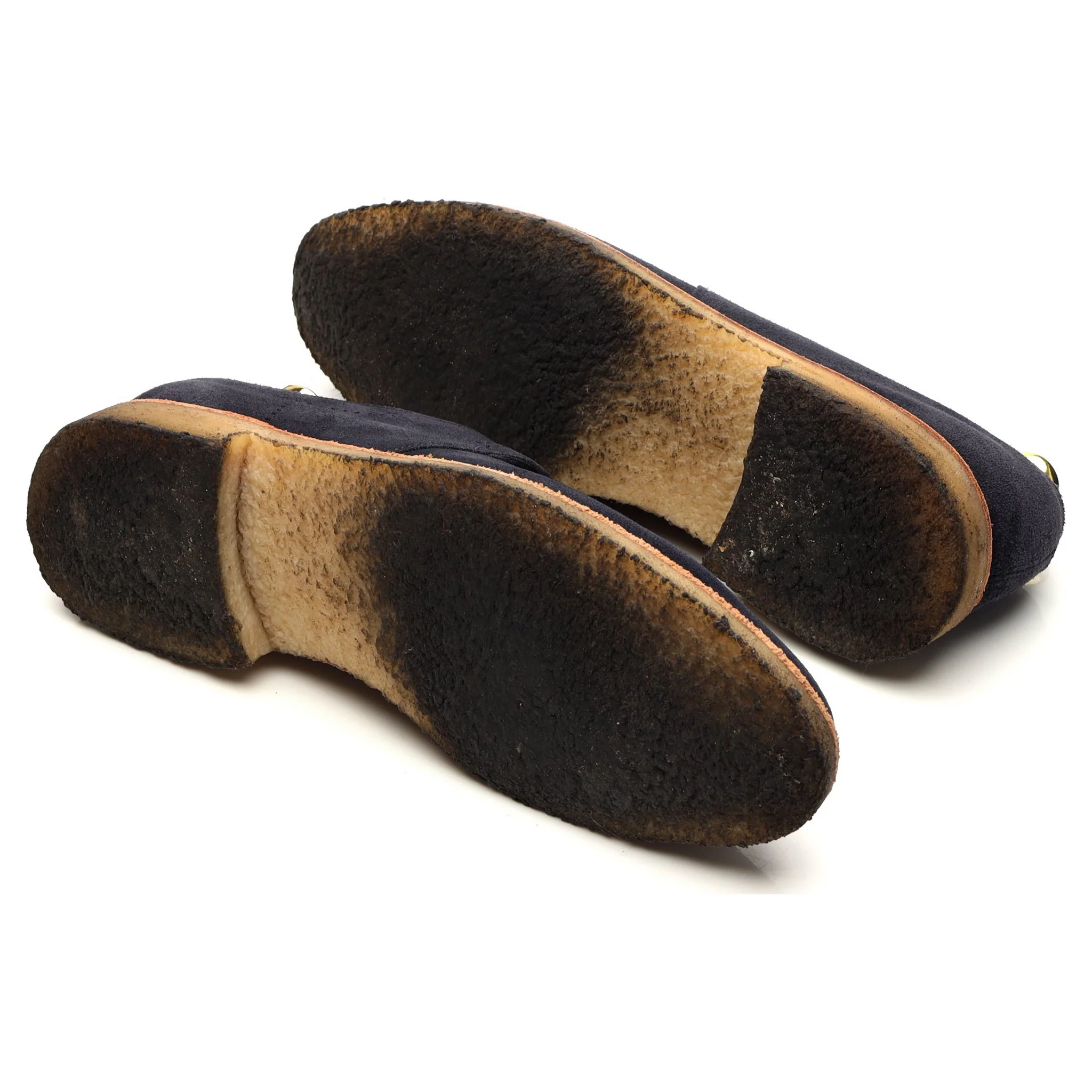 'Leith' Navy Blue Suede Derby UK 7.5 E - Image 5