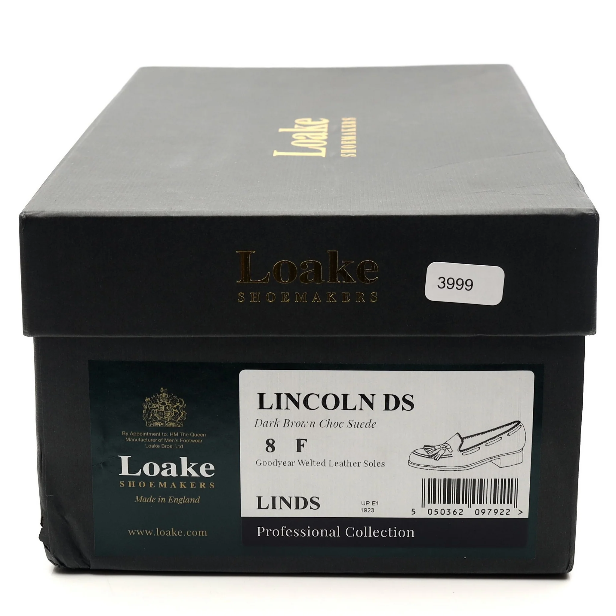 'Lincoln' Dark Brown Suede Tassel Loafers UK 8 F - Image 14