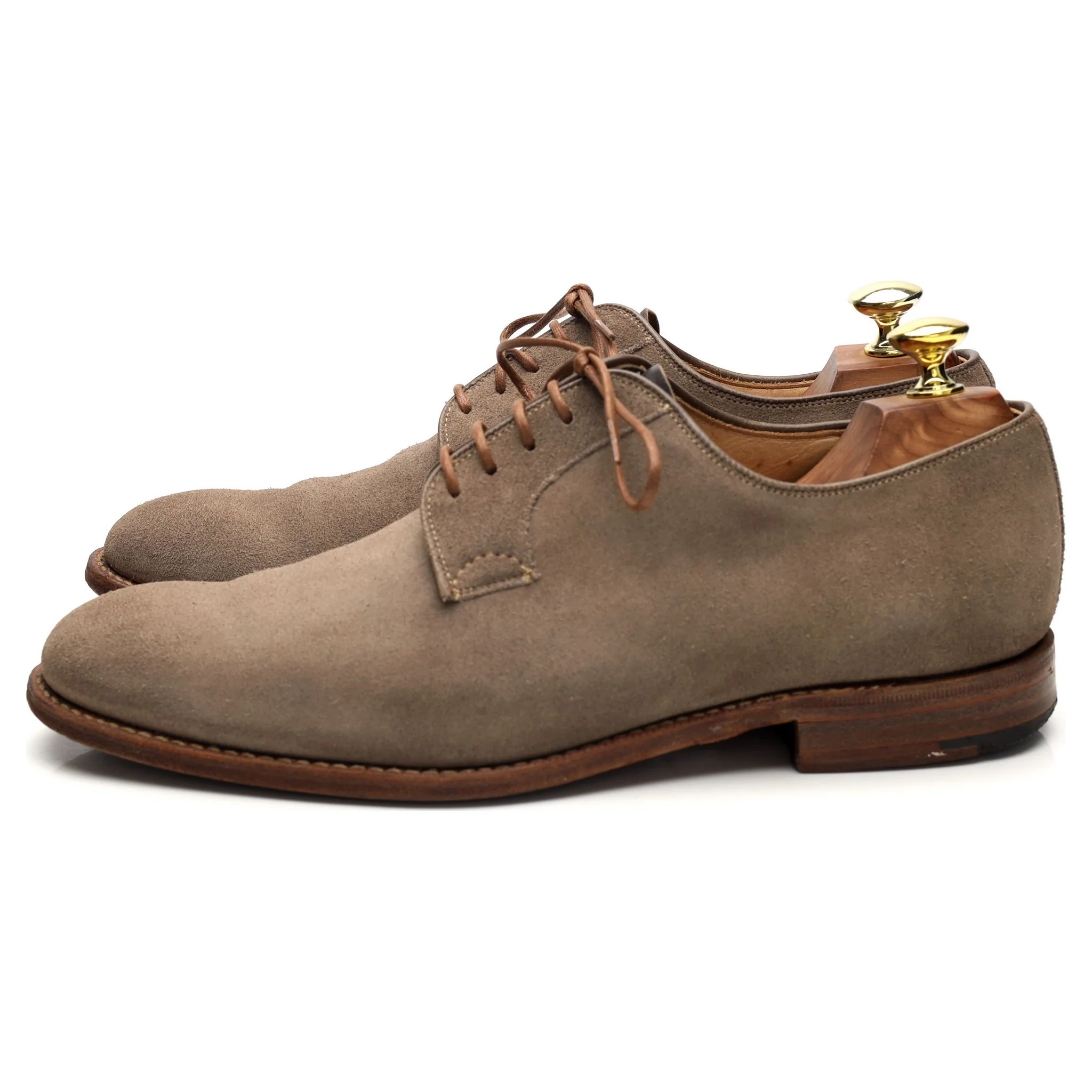 'Litsoon' Stone Suede Derby UK 7.5 EU 41 - Image 3