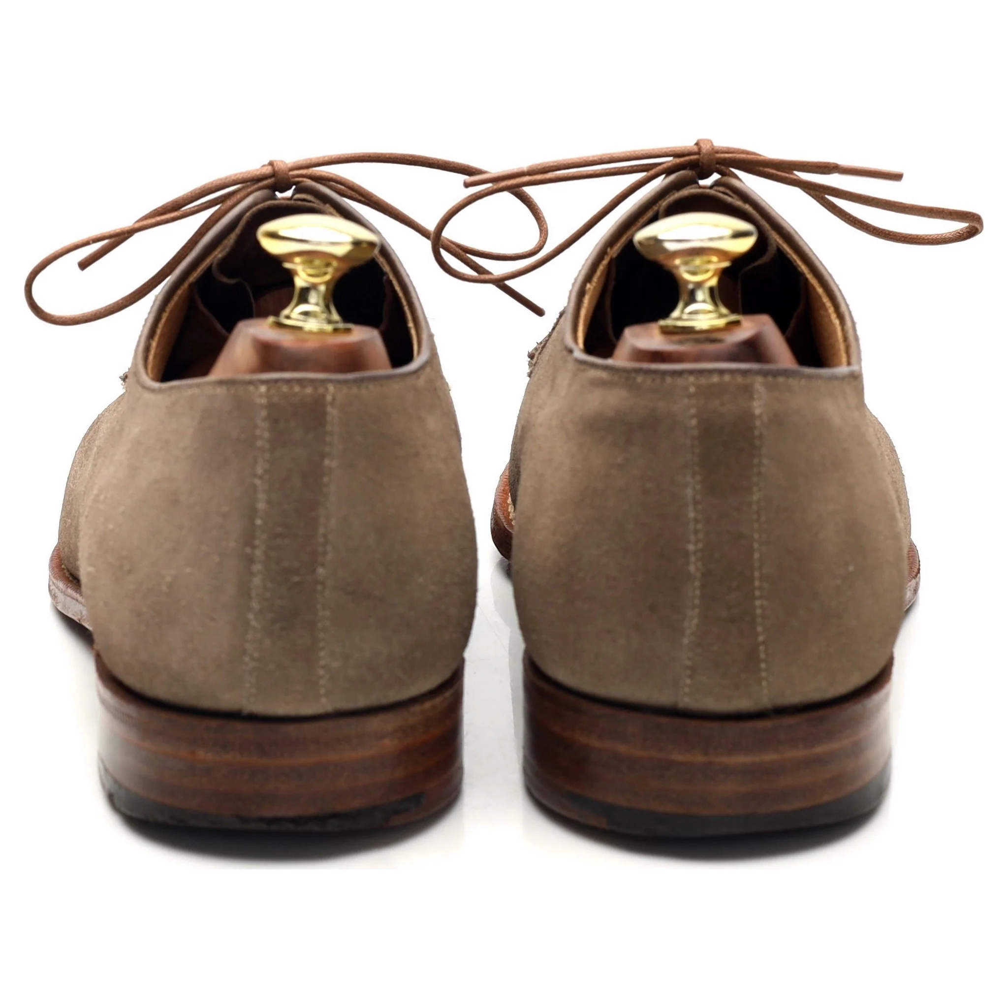 'Litsoon' Stone Suede Derby UK 7.5 EU 41 - Image 4