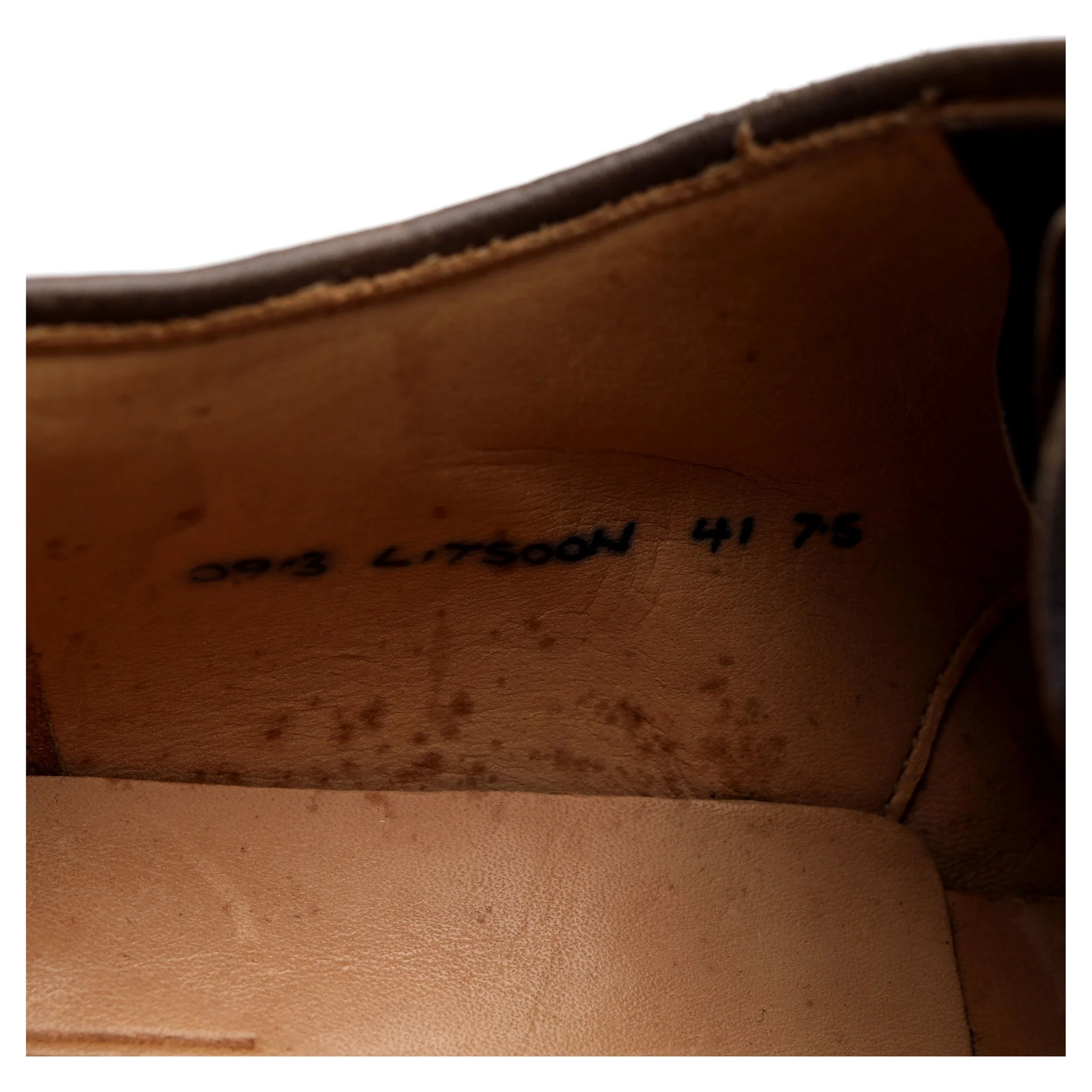 'Litsoon' Stone Suede Derby UK 7.5 EU 41 - Image 7