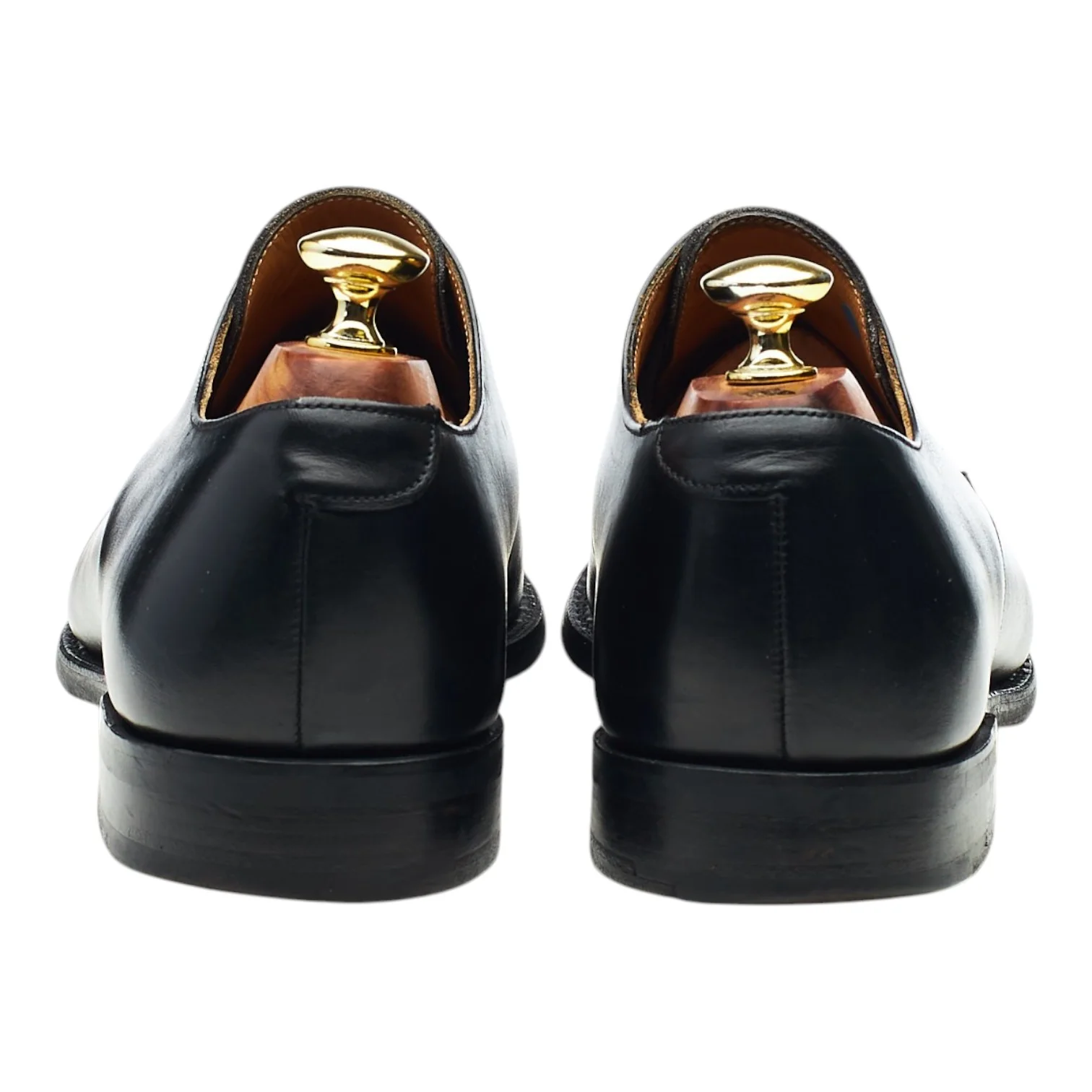 'Liverpool' Black Leather Derby UK 7.5 F - Image 4