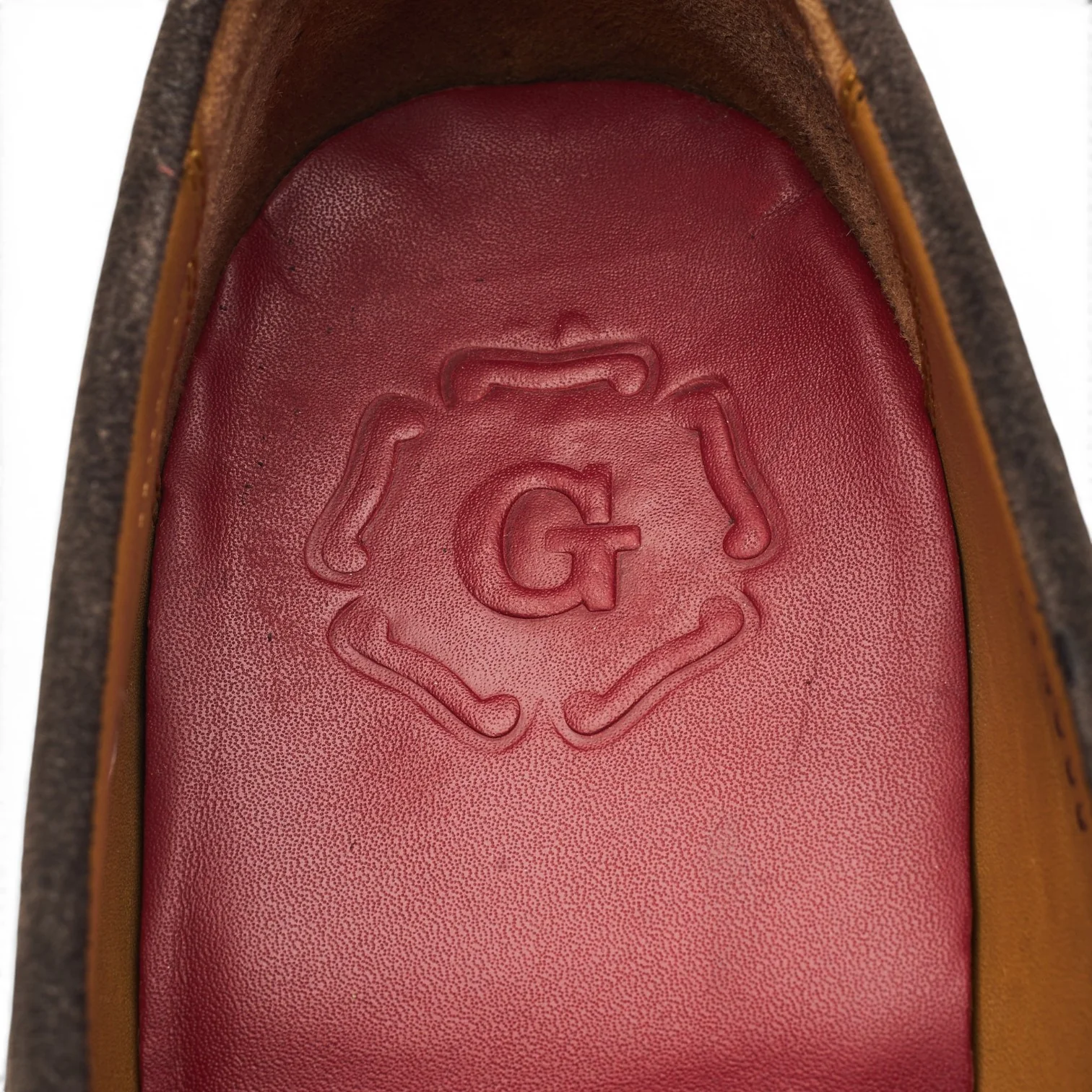 'Lloyd' Taupe Brown Suede Loafers UK 9.5 E - Image 6