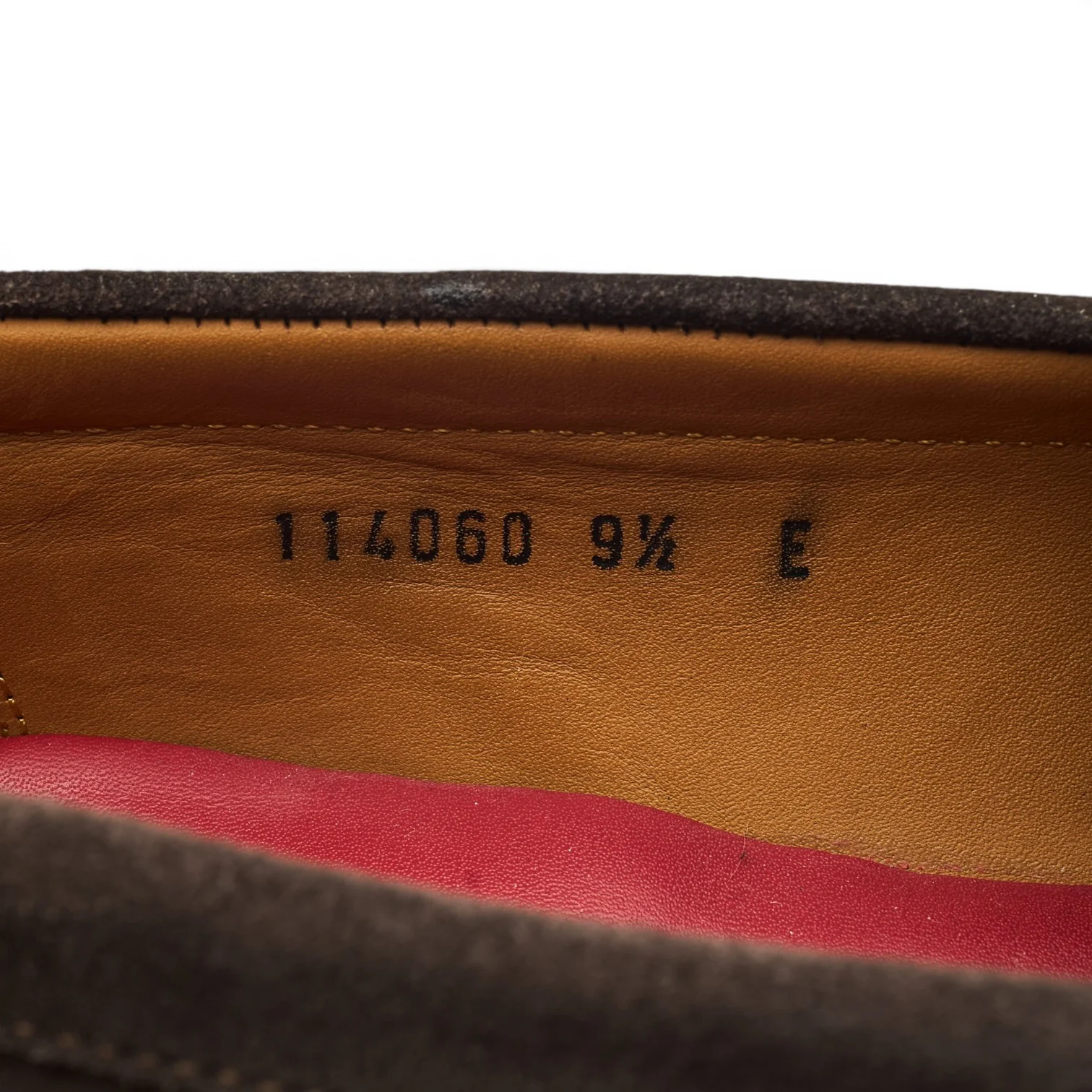 'Lloyd' Taupe Brown Suede Loafers UK 9.5 E - Image 7