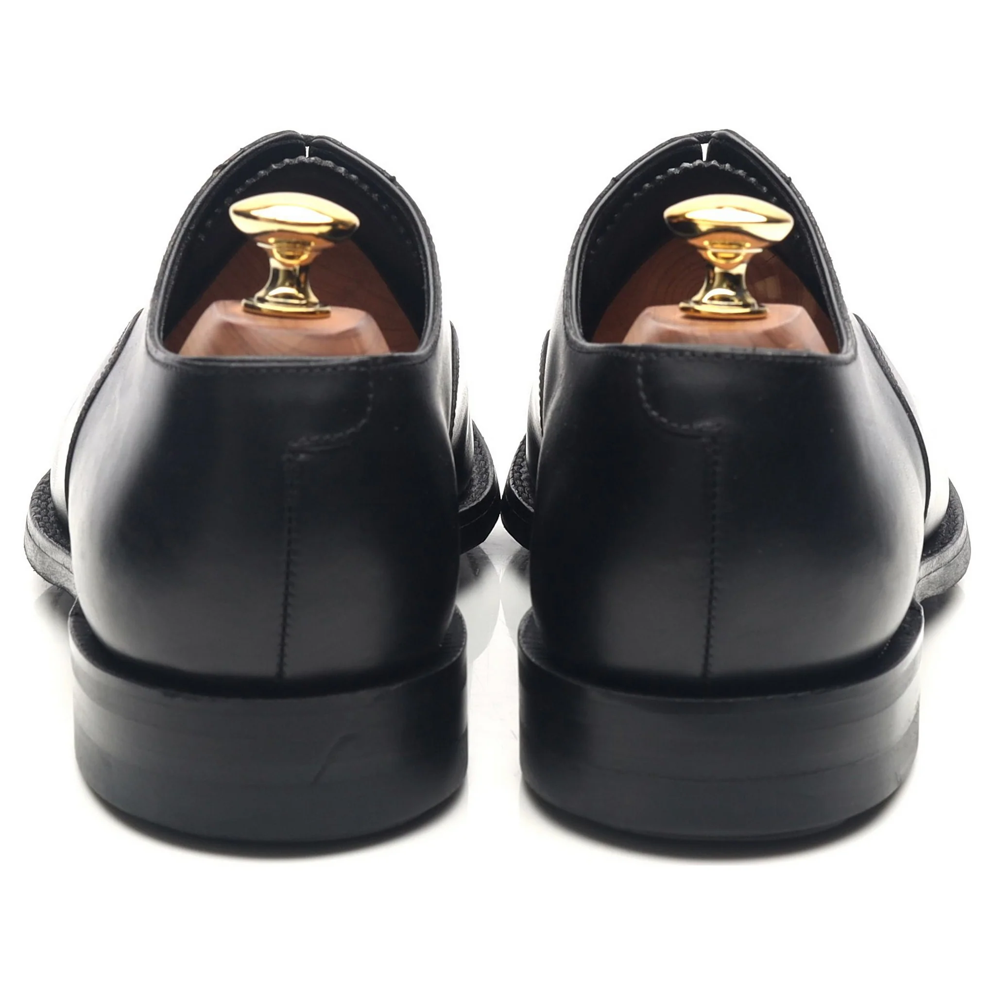 1880 'Aldwych' Black Leather Oxford UK 6 F - Image 4
