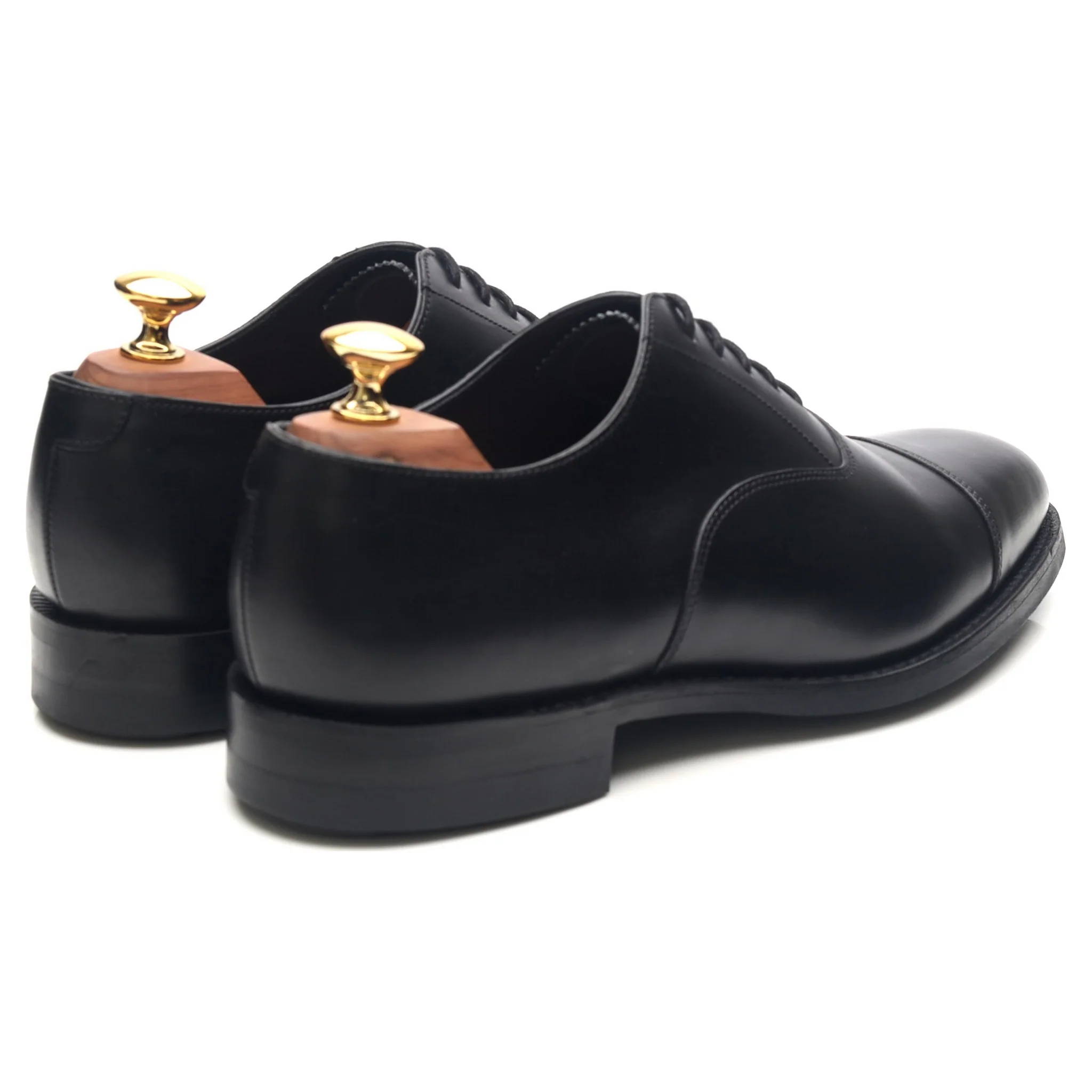 1880 'Aldwych' Black Leather Oxford UK 6 F - Image 5