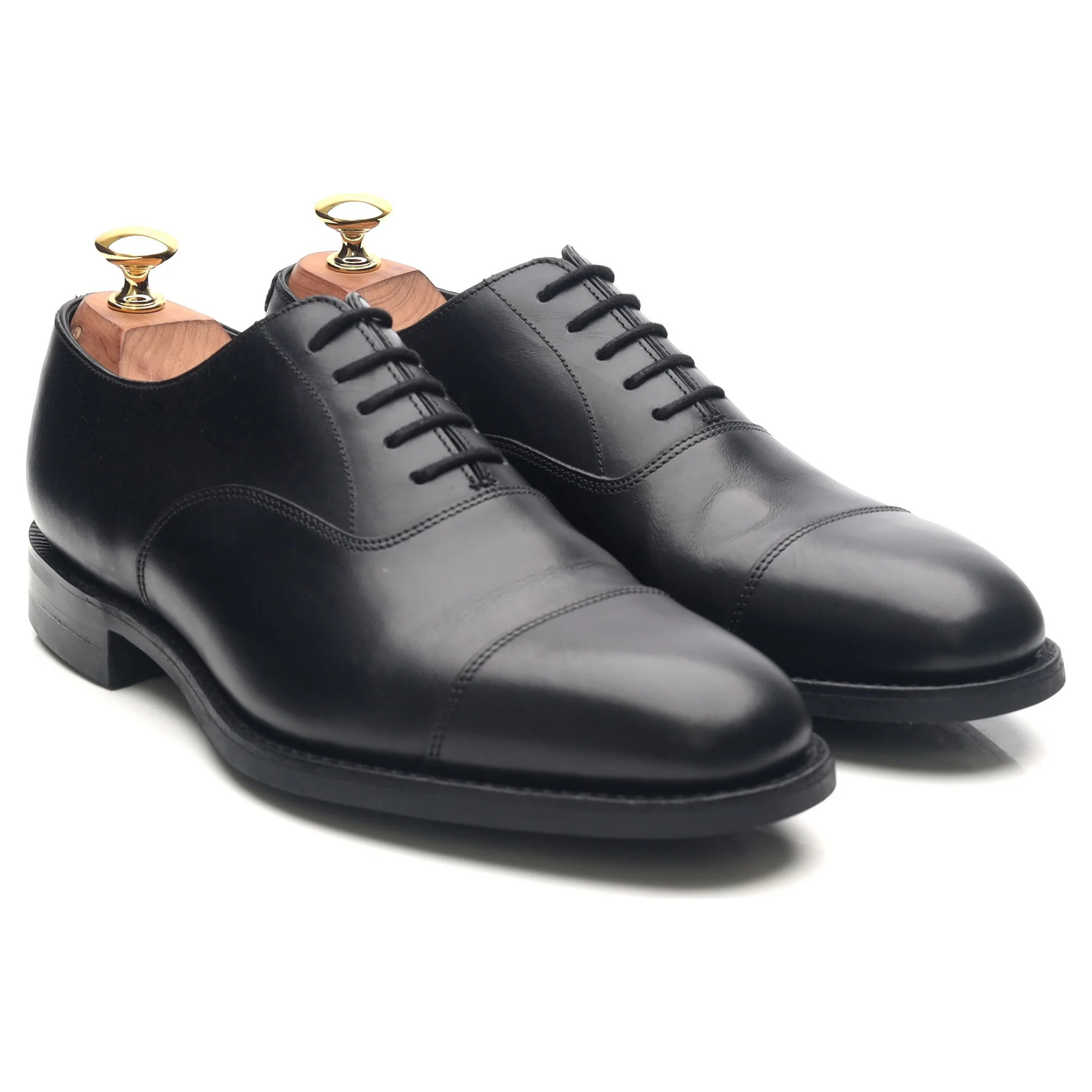 1880 'Aldwych' Black Leather Oxford UK 6 F - Image 7