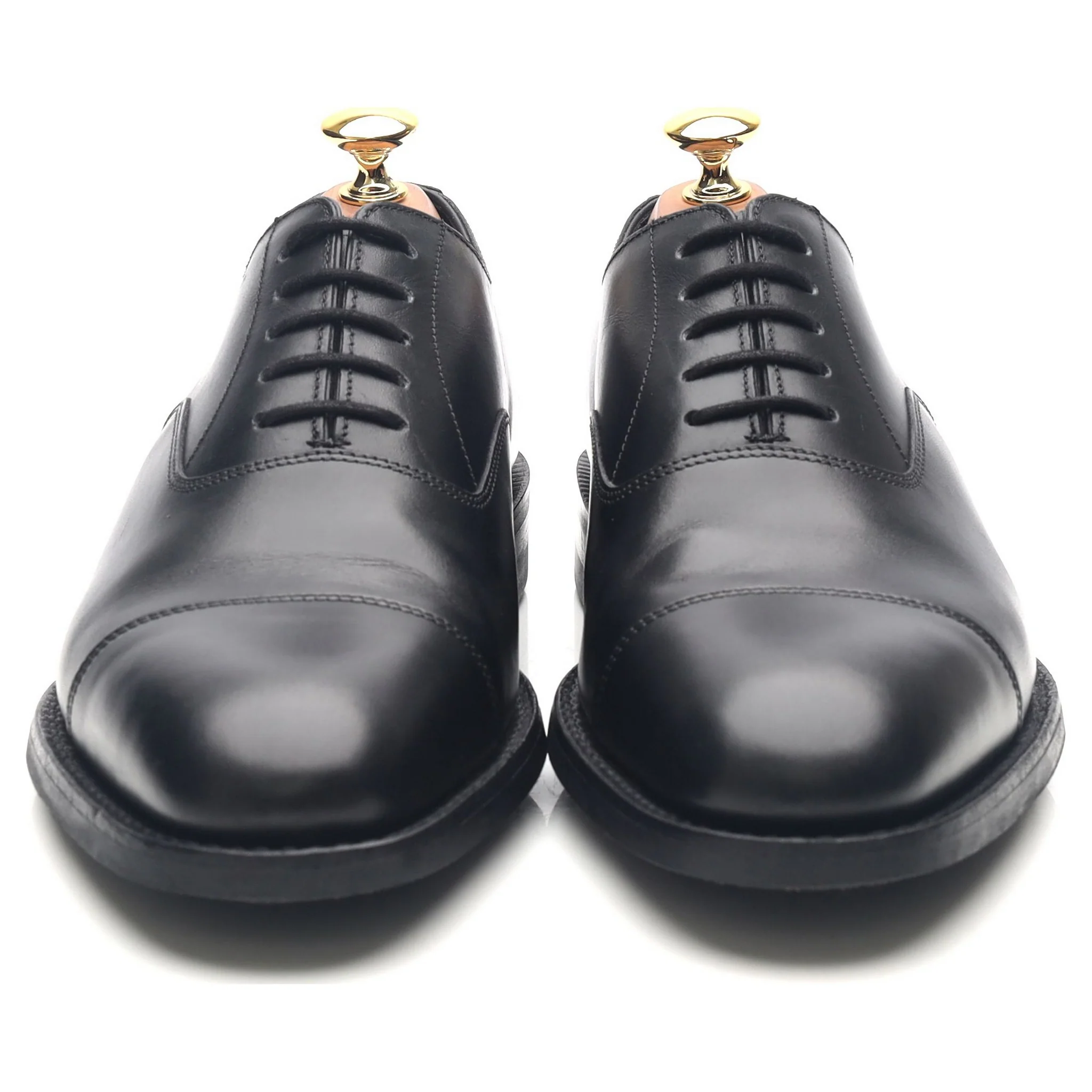 1880 'Aldwych' Black Leather Oxford UK 6 F - Image 8