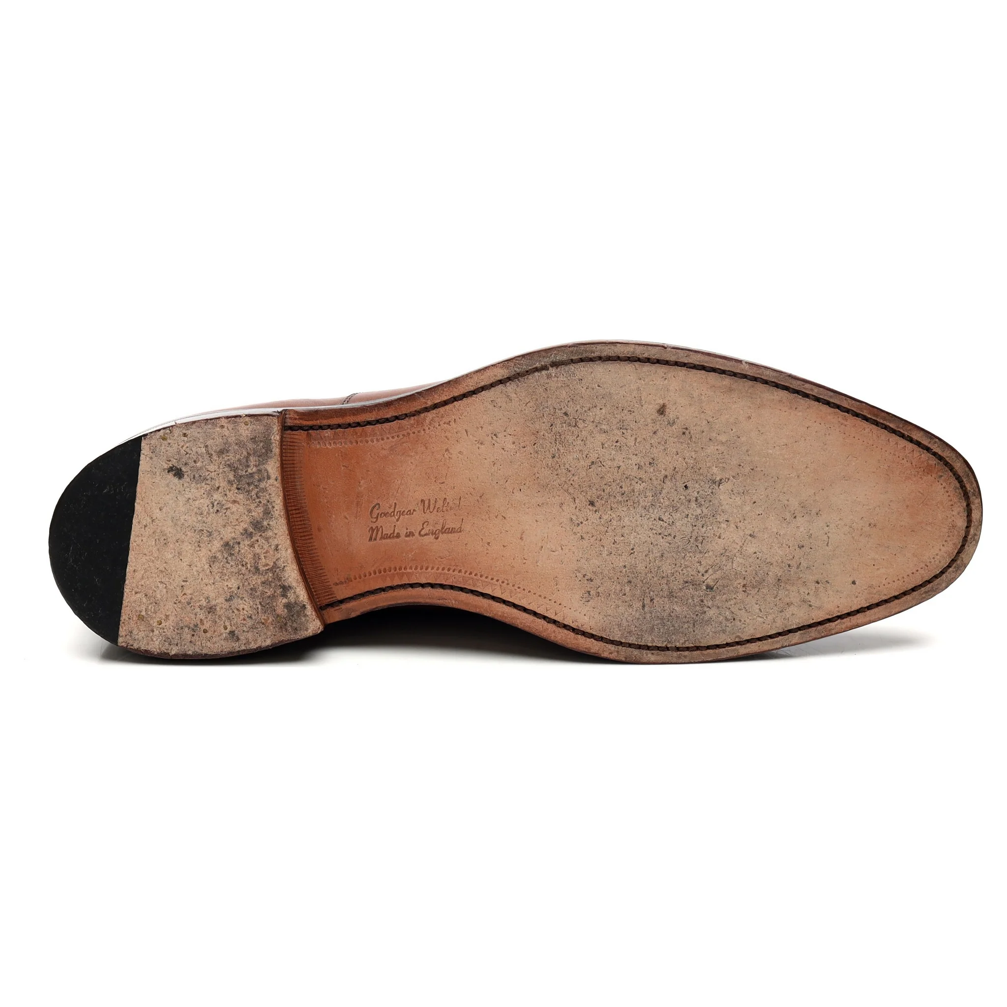1880 'Aldwych' Dark Brown Leather Oxford UK 11.5 F - Image 11