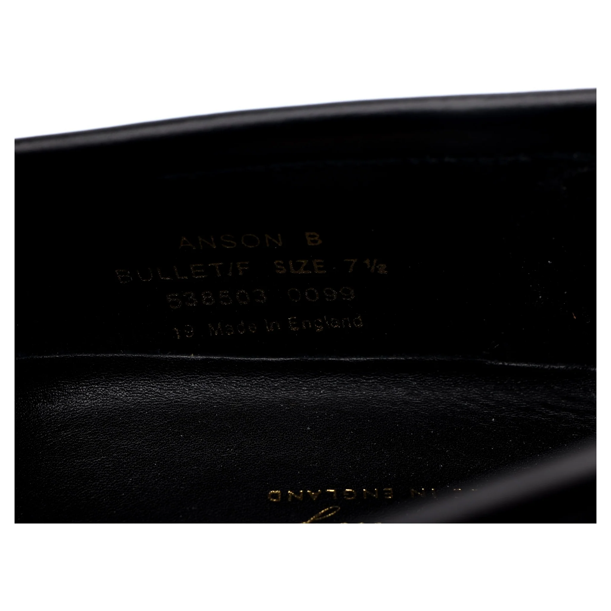 1880 Legacy 'Anson' Black Leather Loafers UK 7.5 F - Image 13