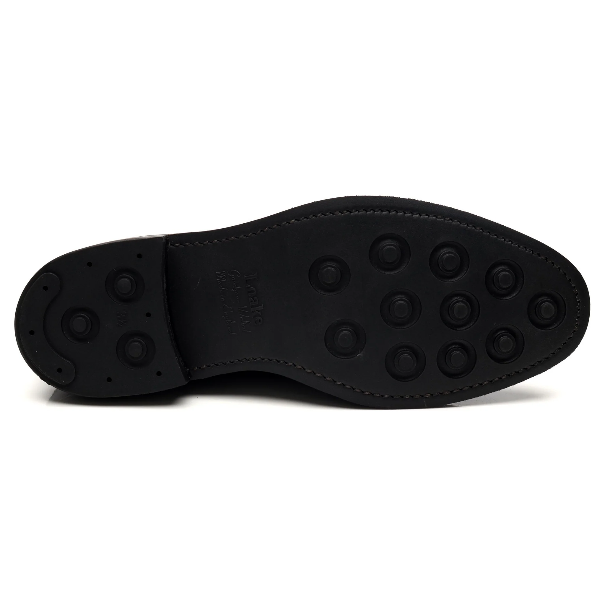 1880 Legacy 'Birkdale' Black Leather Derby Brogues UK 8.5 F - Image 11