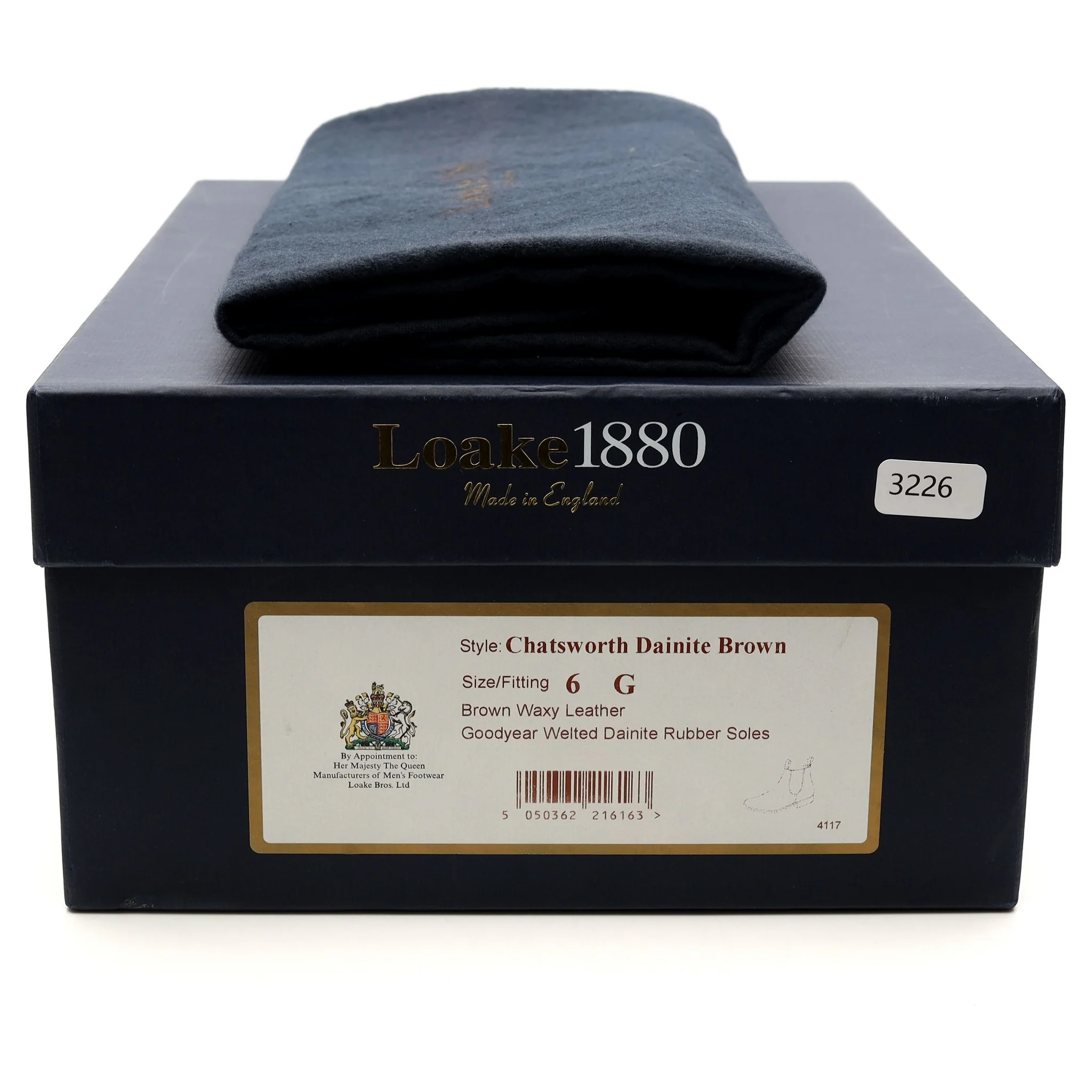 1880 'Chatsworth' Brown Leather Chelsea Boots UK 6 G - Image 14