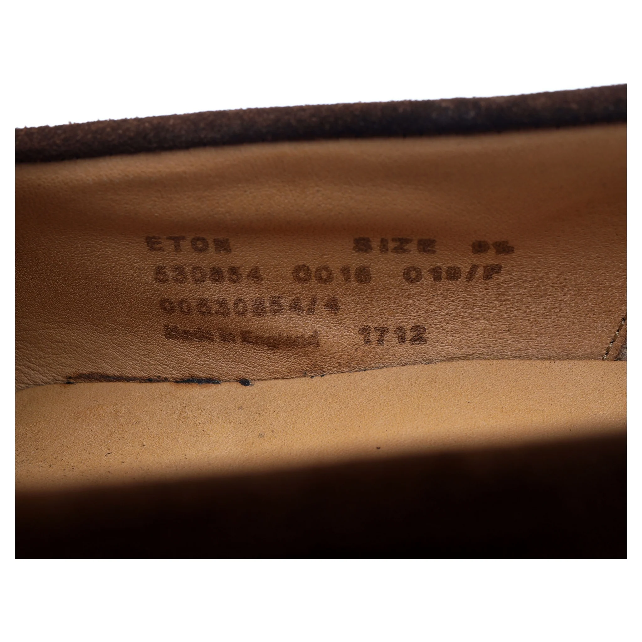 'Eton' Brown Suede Loafers UK 9.5 F - Image 13
