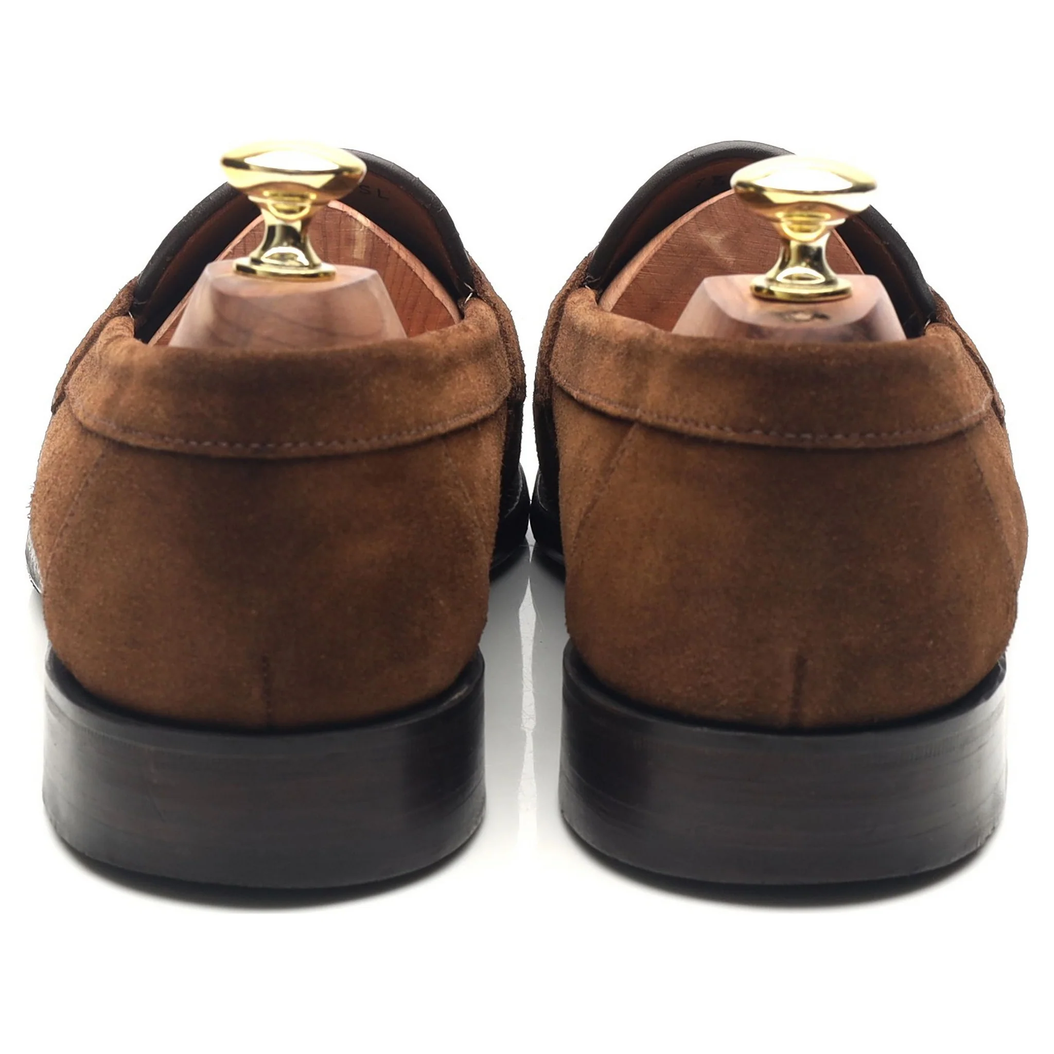 'Eton' Brown Suede Loafers UK 7.5 F - Image 4