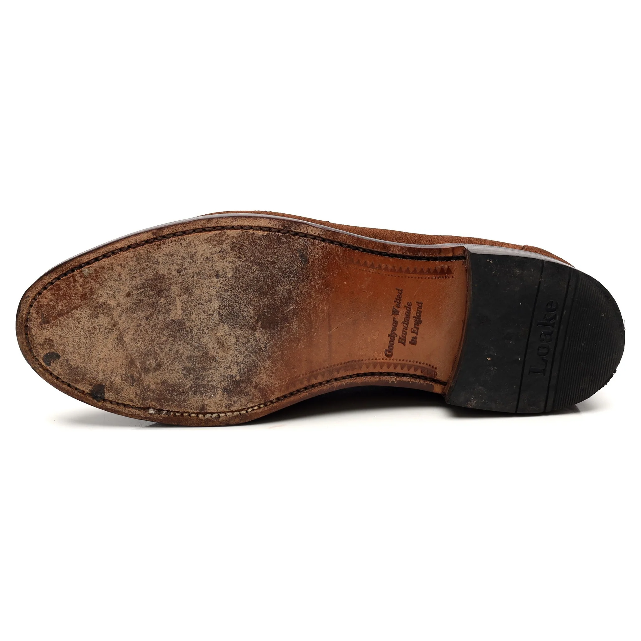 'Eton' Brown Suede Loafers UK 9 F - Image 10