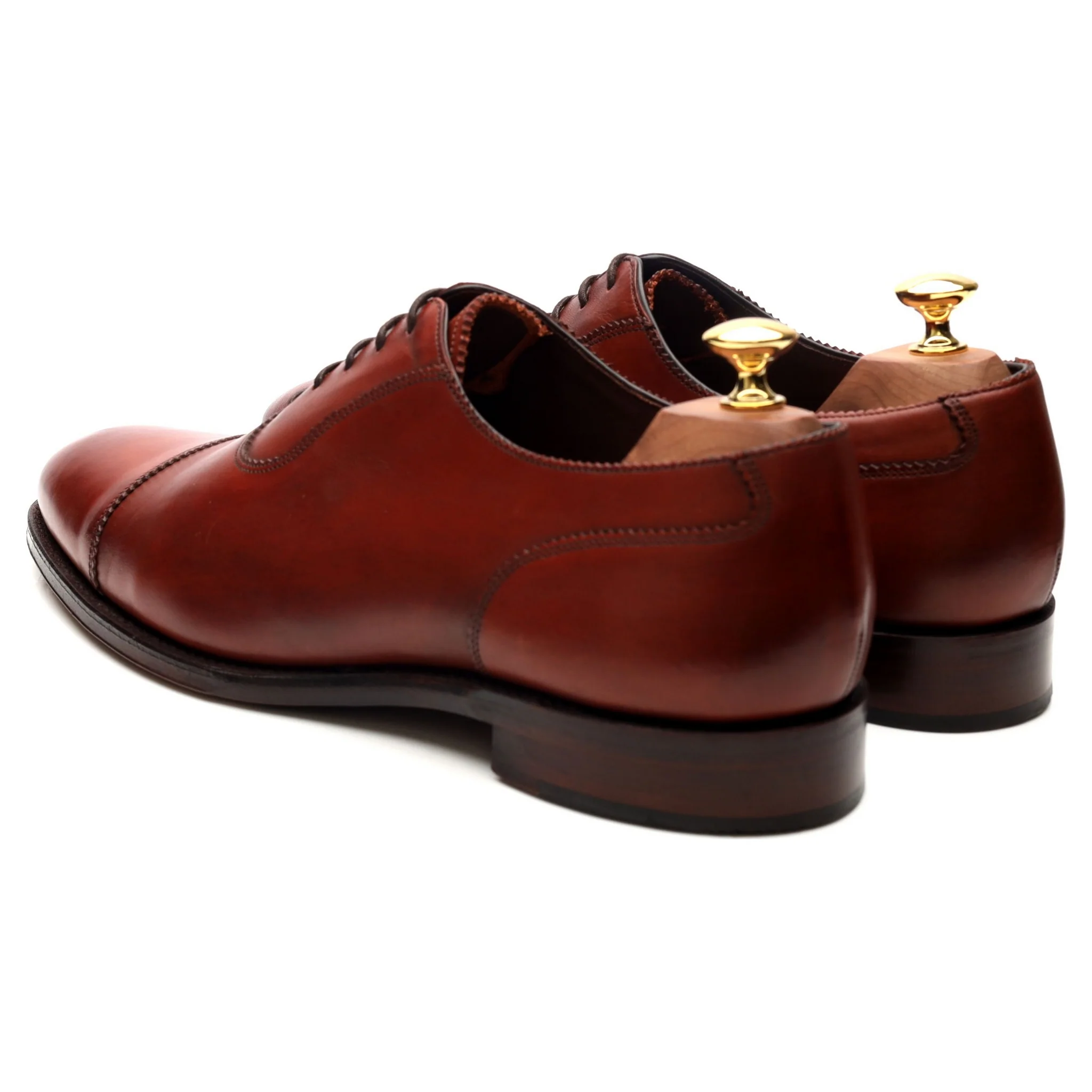 1880 Legacy 'Evans' Brown Leather Oxford UK 9.5 F - Image 3