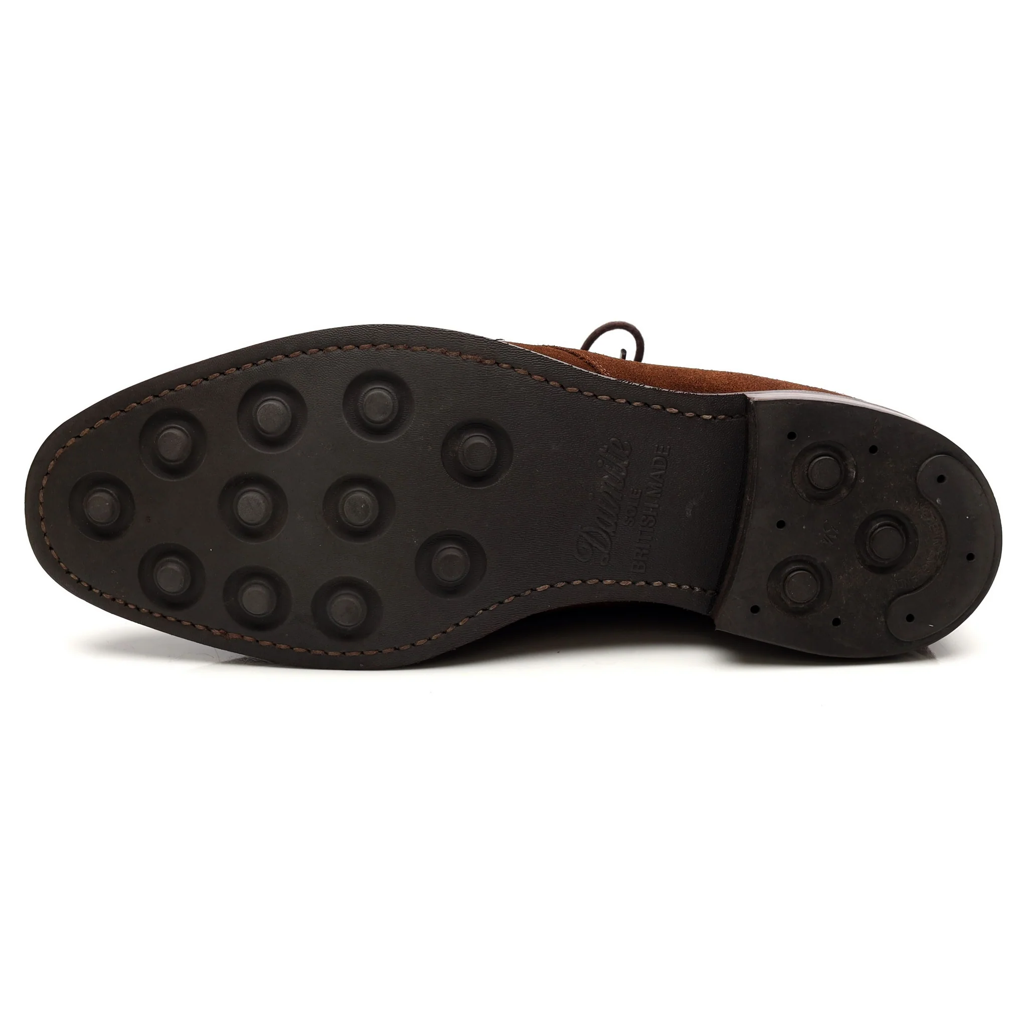 1880 'Kempton' Snuff Brown Suede Chukka Boots UK 8.5 F - Image 10