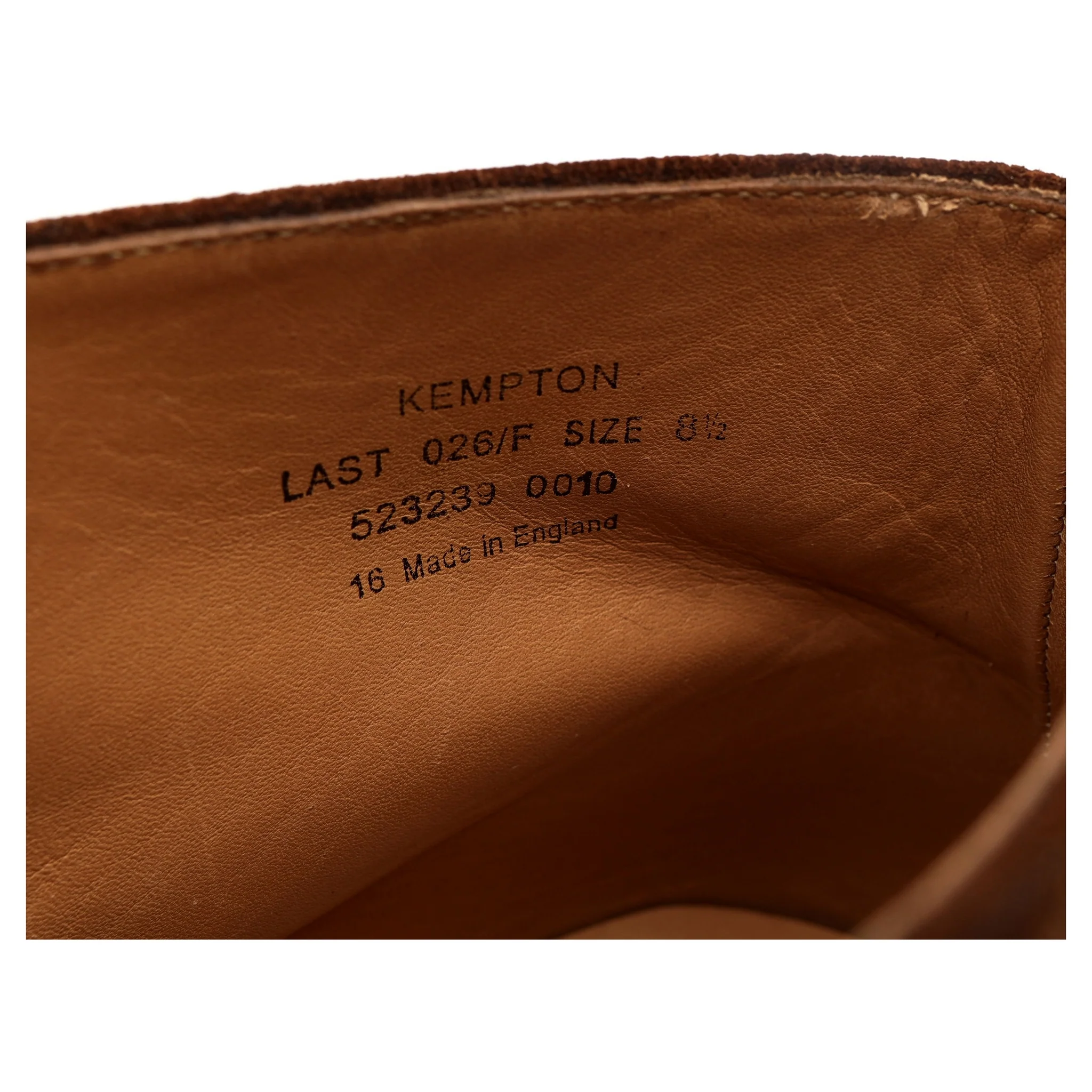 1880 'Kempton' Snuff Brown Suede Chukka Boots UK 8.5 F - Image 13