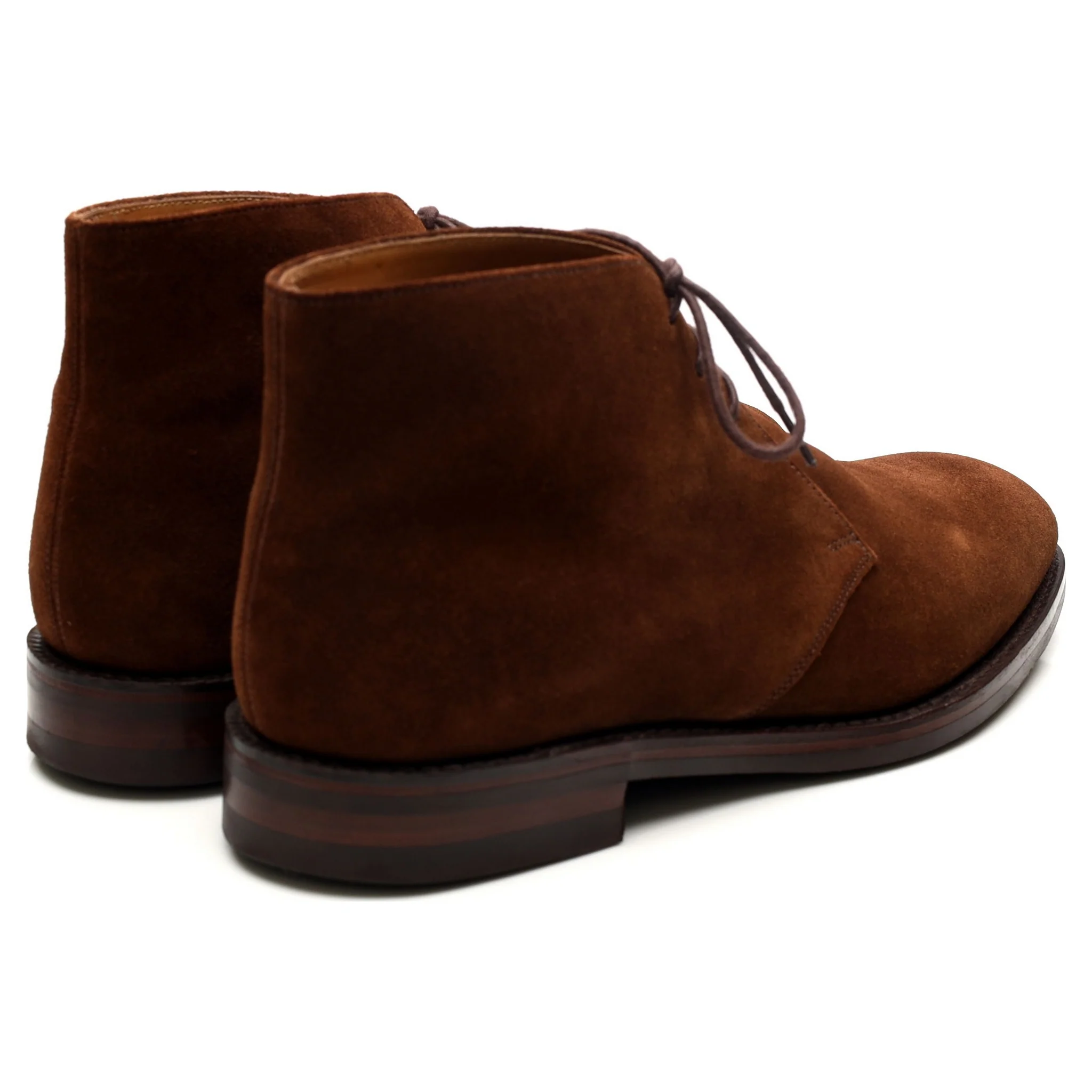 1880 'Kempton' Snuff Brown Suede Chukka Boots UK 8.5 F - Image 5