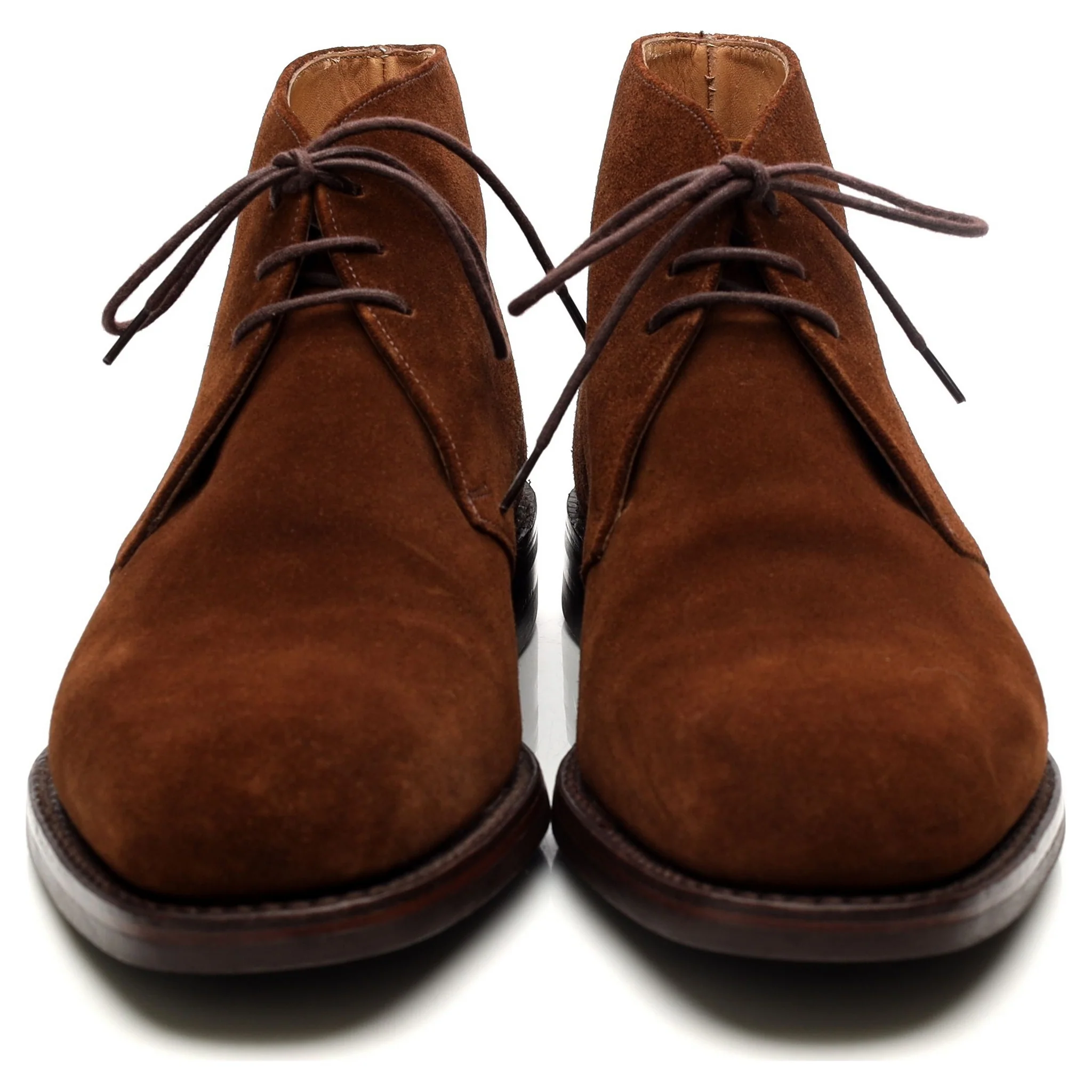 1880 'Kempton' Snuff Brown Suede Chukka Boots UK 8.5 F - Image 8