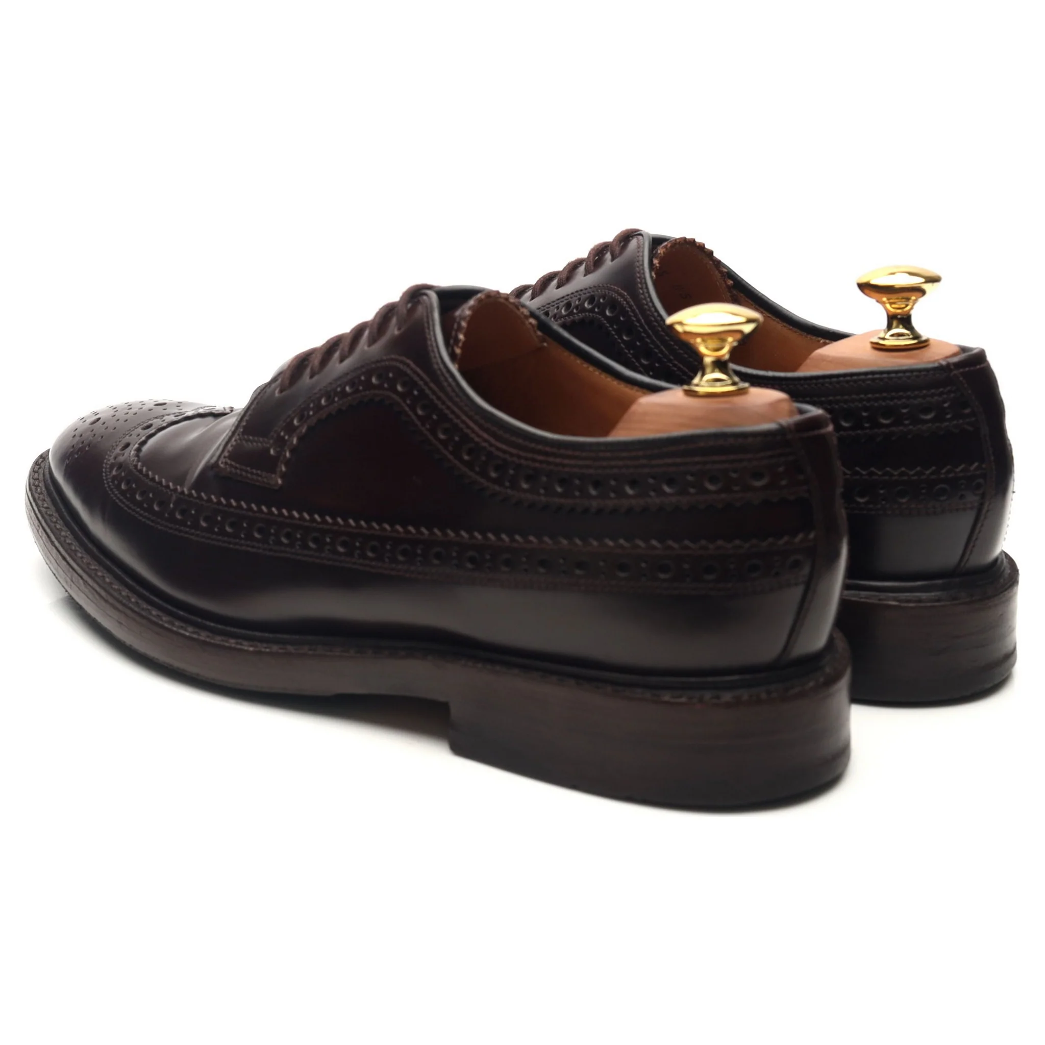 'Royal Brogue' Burgundy Leather Derby Brogues UK 6.5 F - Image 3