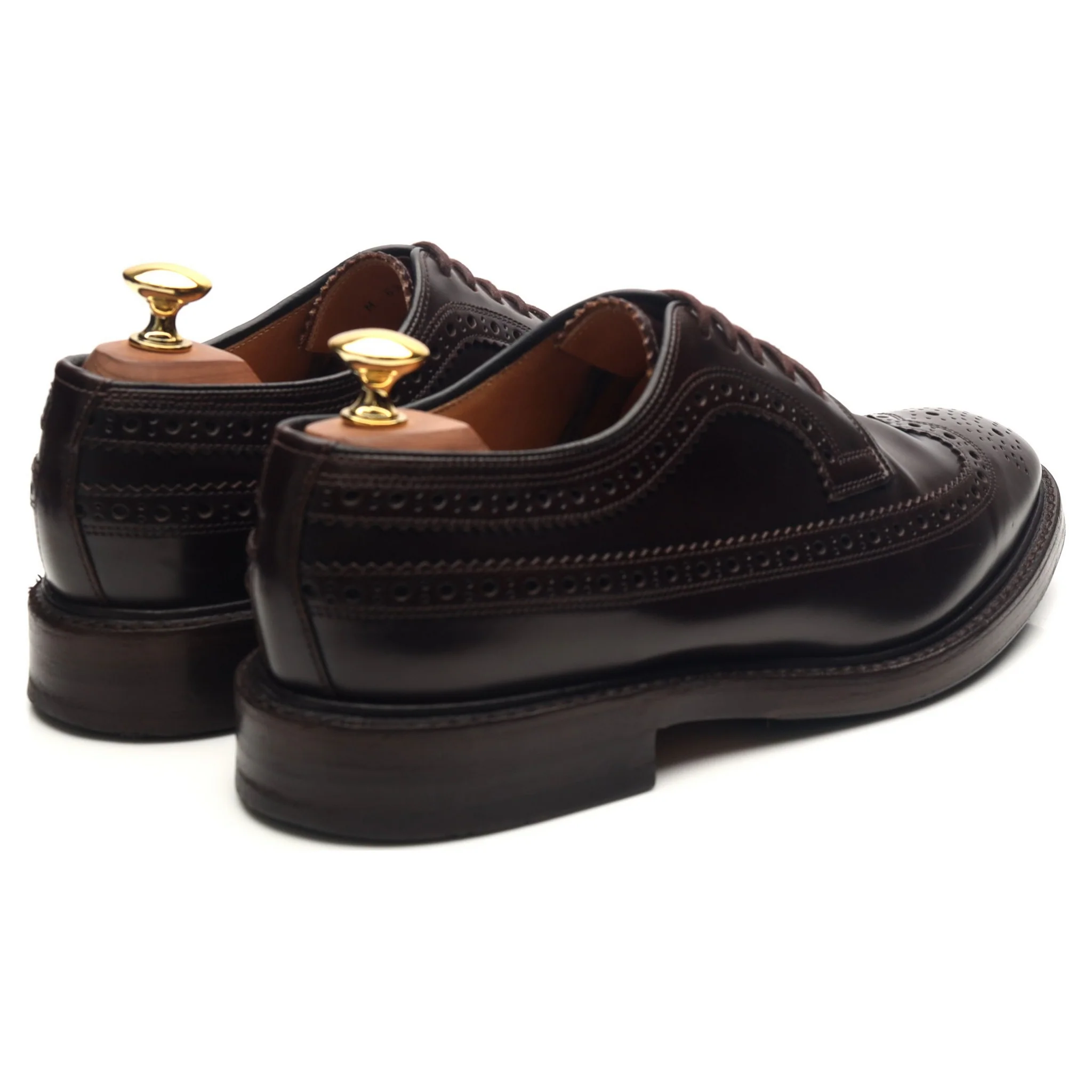 'Royal Brogue' Burgundy Leather Derby Brogues UK 6.5 F - Image 5