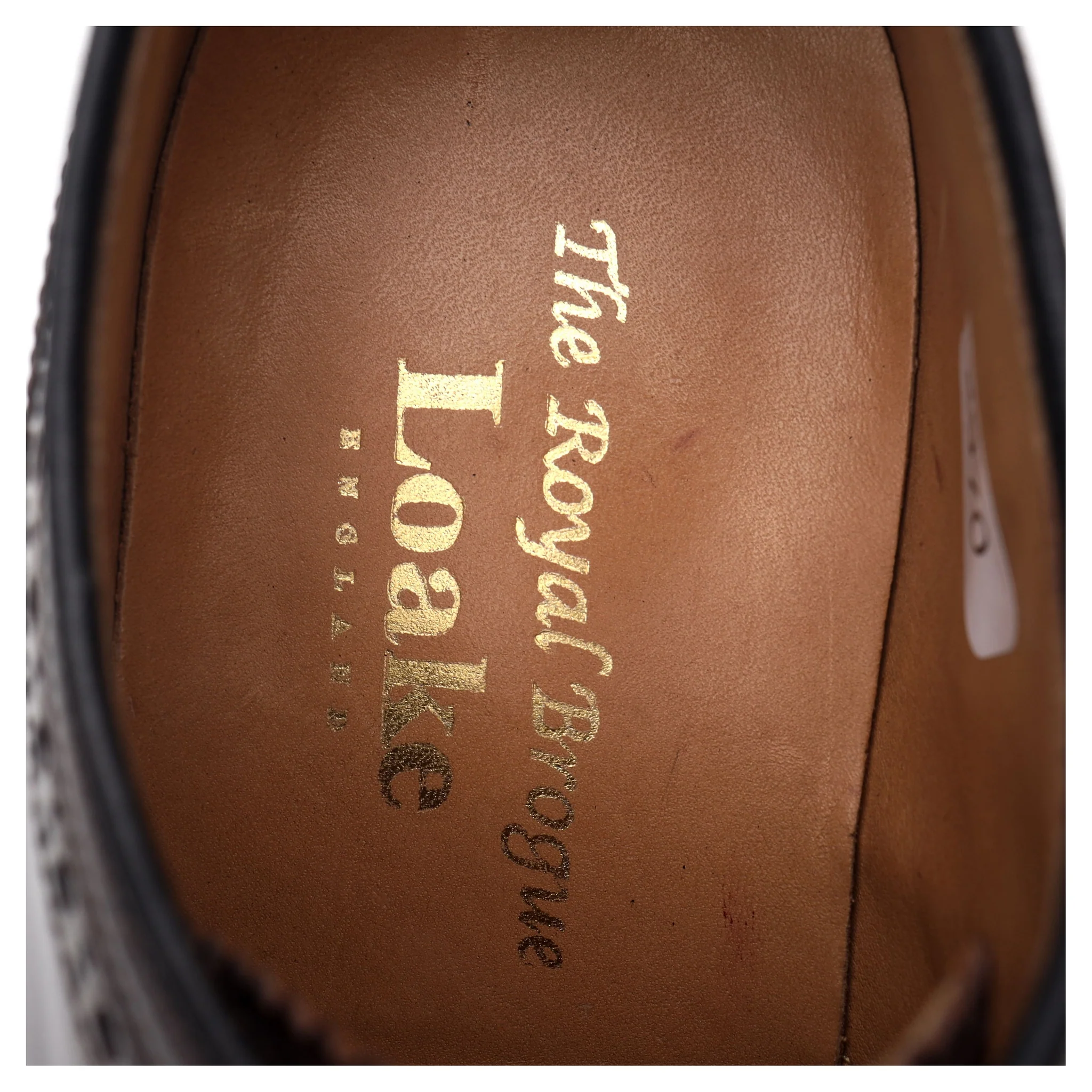 'Royal Brogue' Burgundy Leather Derby Brogues UK 6 F - Image 12