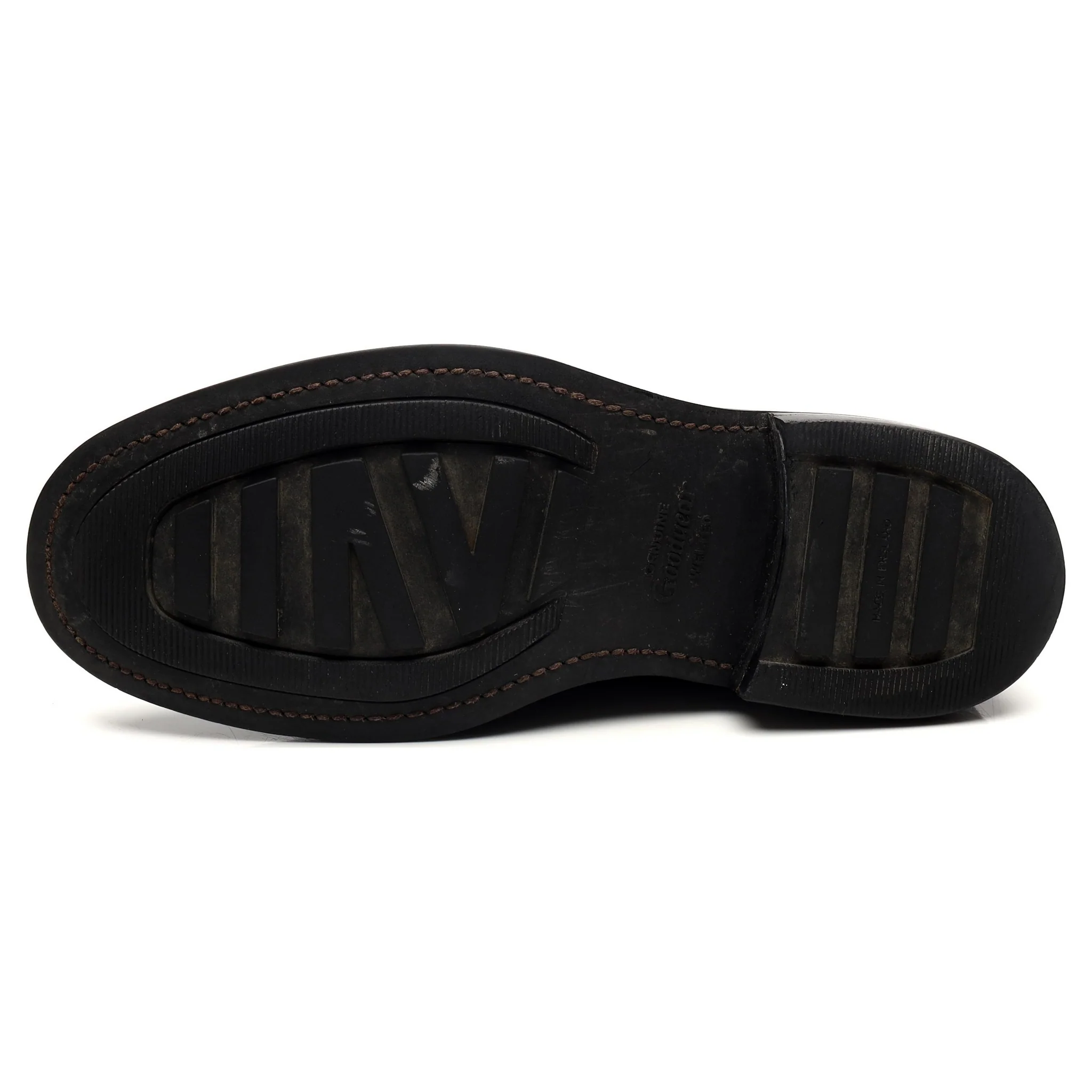 1880 'Stamford' Black Leather Derby UK 7.5 F - Image 10