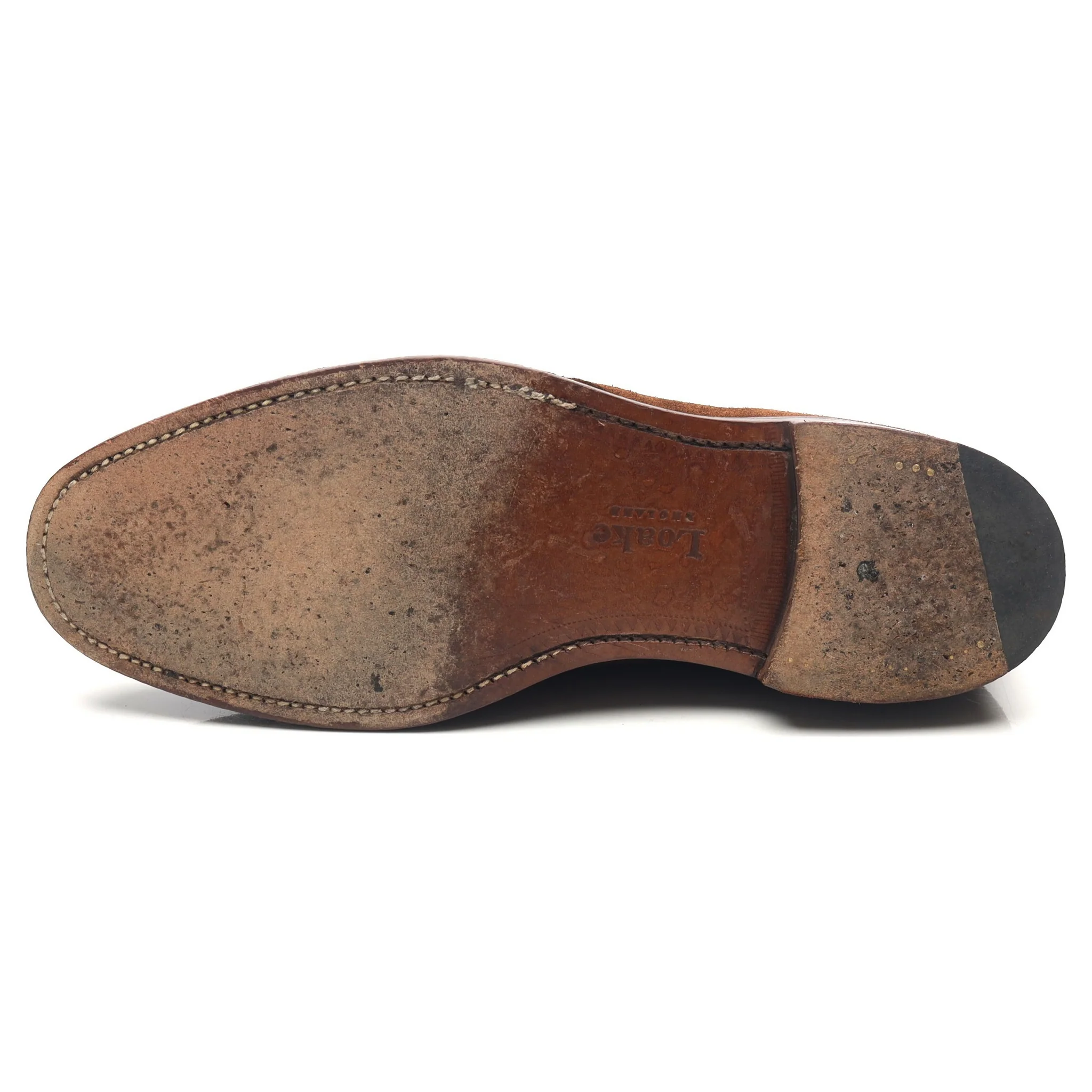 1880 'Wetherby' Brown Suede Chukka Boots UK 7.5 F - Image 10