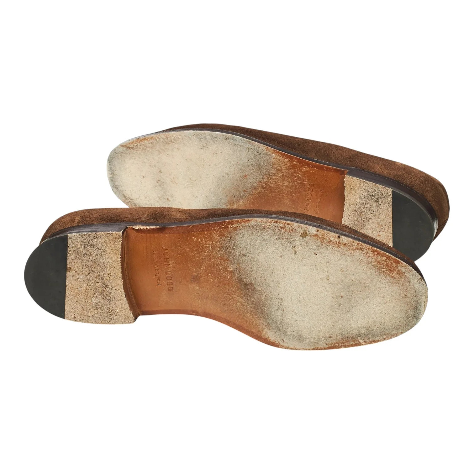 'Lopez' Brown Suede Loafers UK 10 E - Image 6