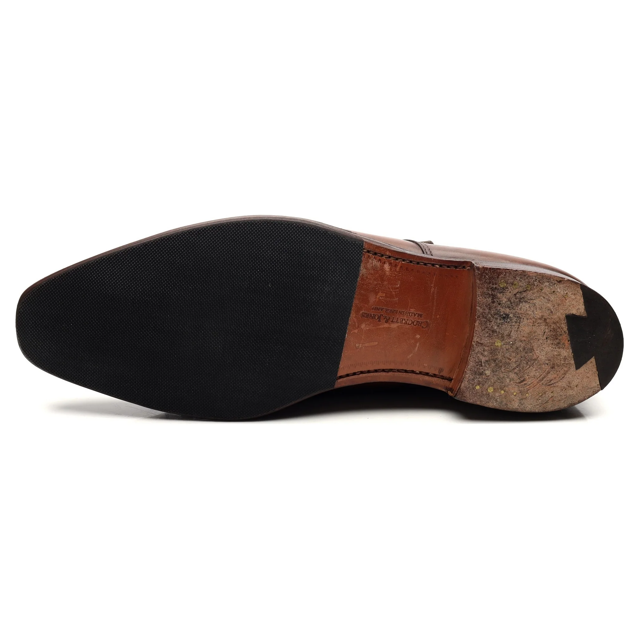 'Lowndes' Dark Brown Leather Double Monk Strap UK 9.5 E - Image 11