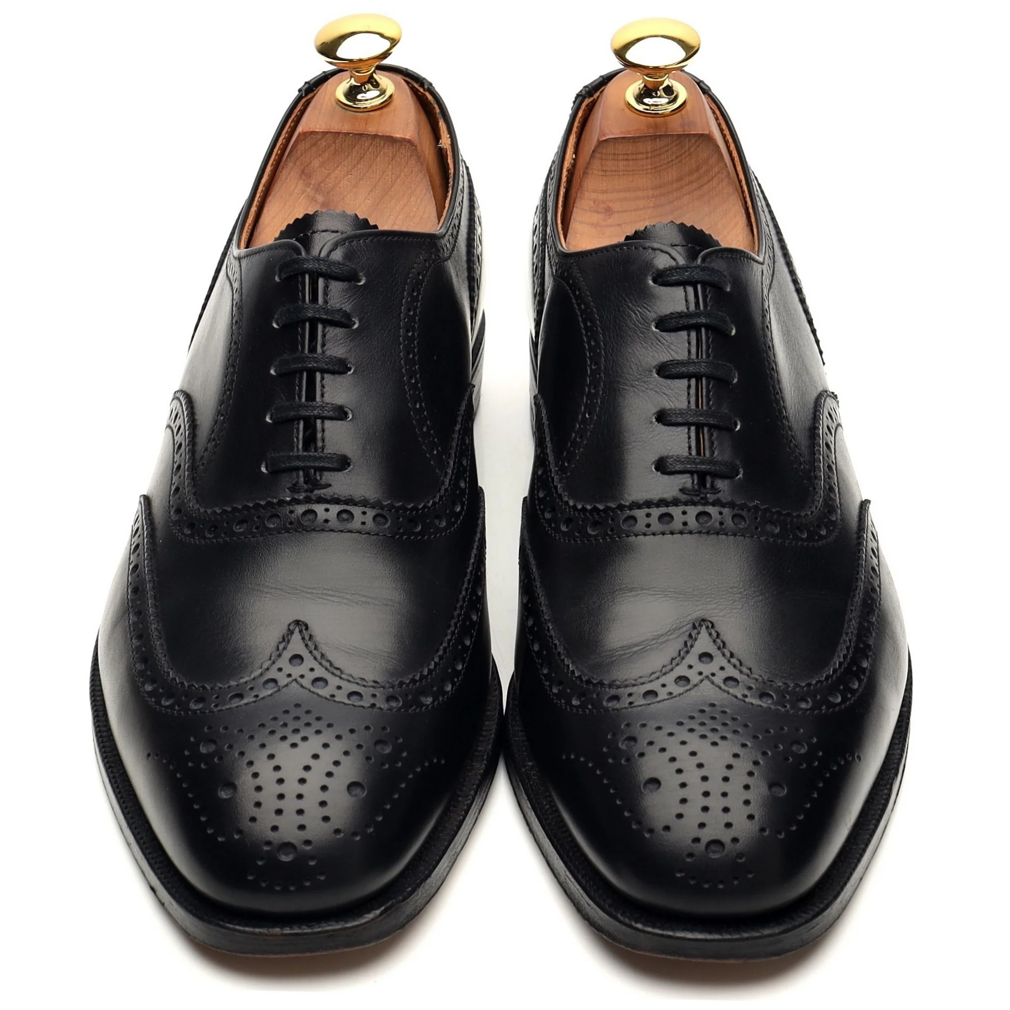 'Ludgate' Black Leather Oxford Brogues UK 6.5 F - Image 2