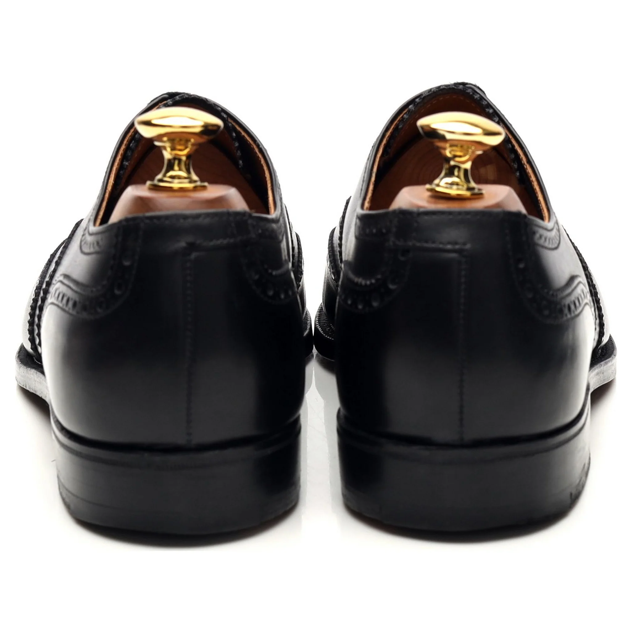 'Ludgate' Black Leather Oxford Brogues UK 6.5 F - Image 4