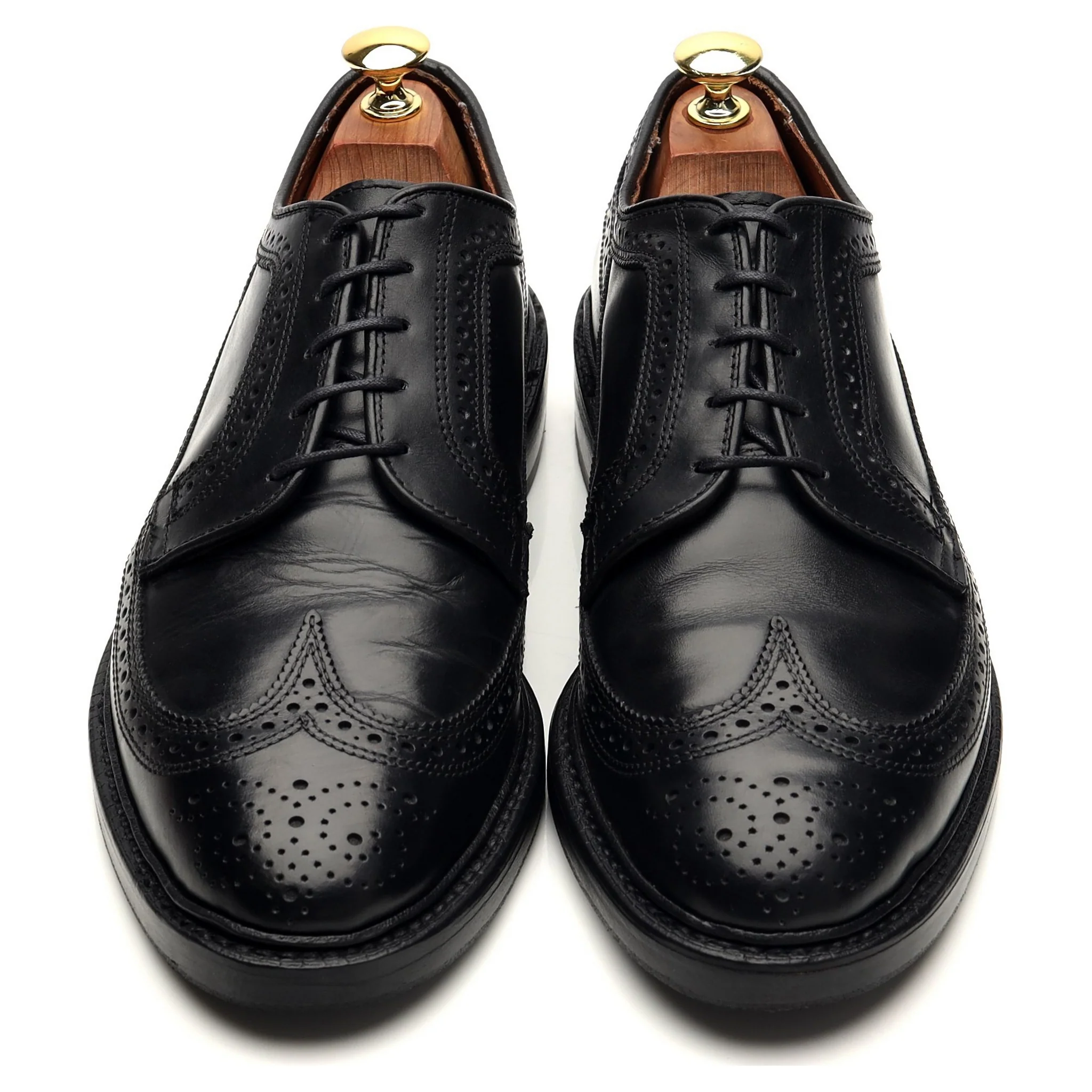 'MacNeil' Black Leather Derby Brogues UK 7.5 US 8.5 E - Image 2