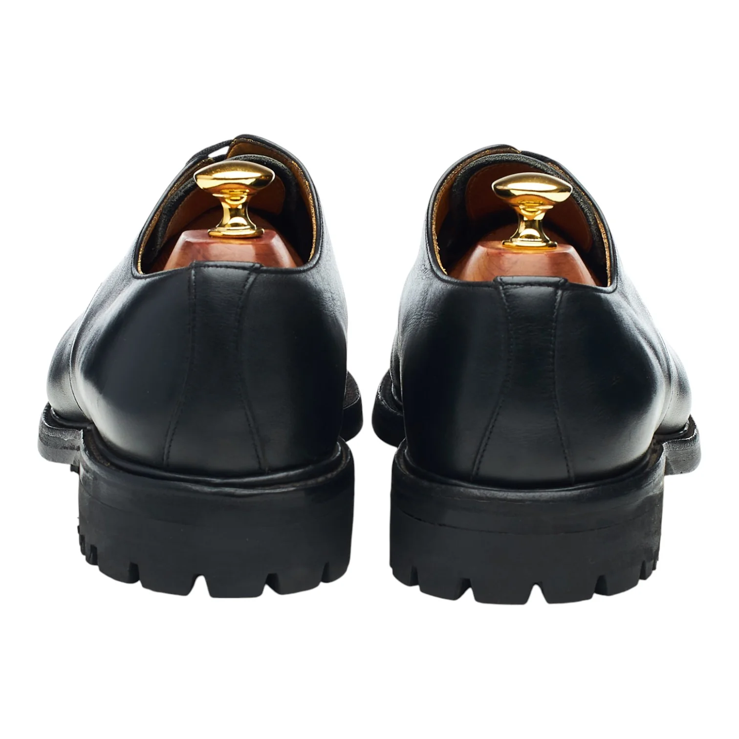 'Maine 2' Black Leather Derby UK 9 FX - Image 4
