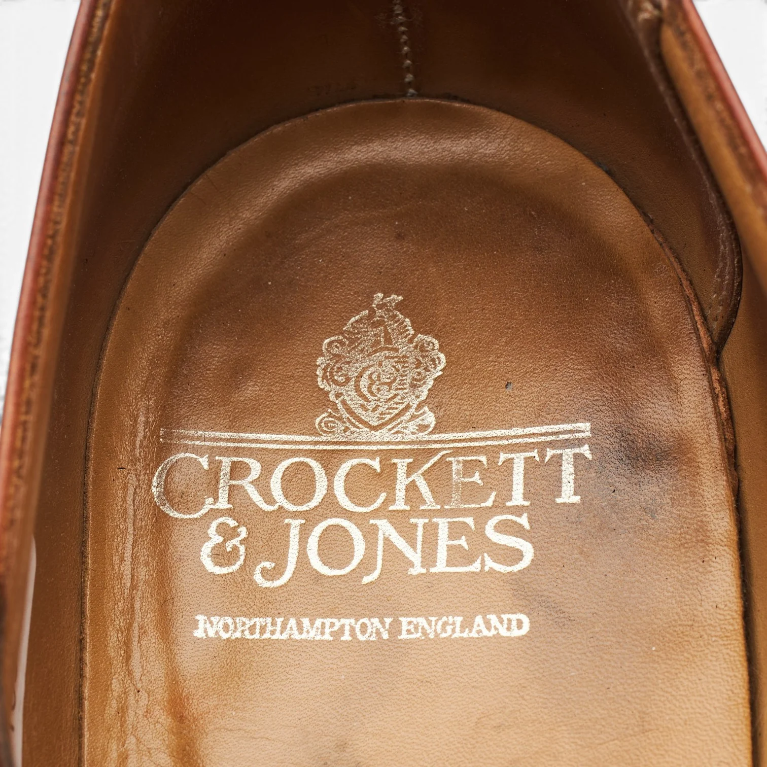 'Malvern' Tan Brown Leather Monk Straps UK 7.5 E - Image 6