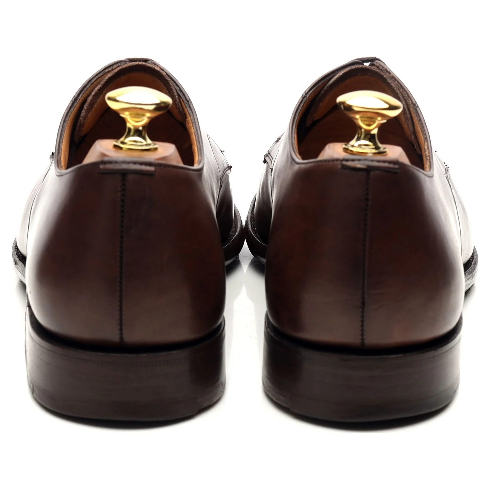 'Manton' Brown Leather Derby UK 8 F - Image 4