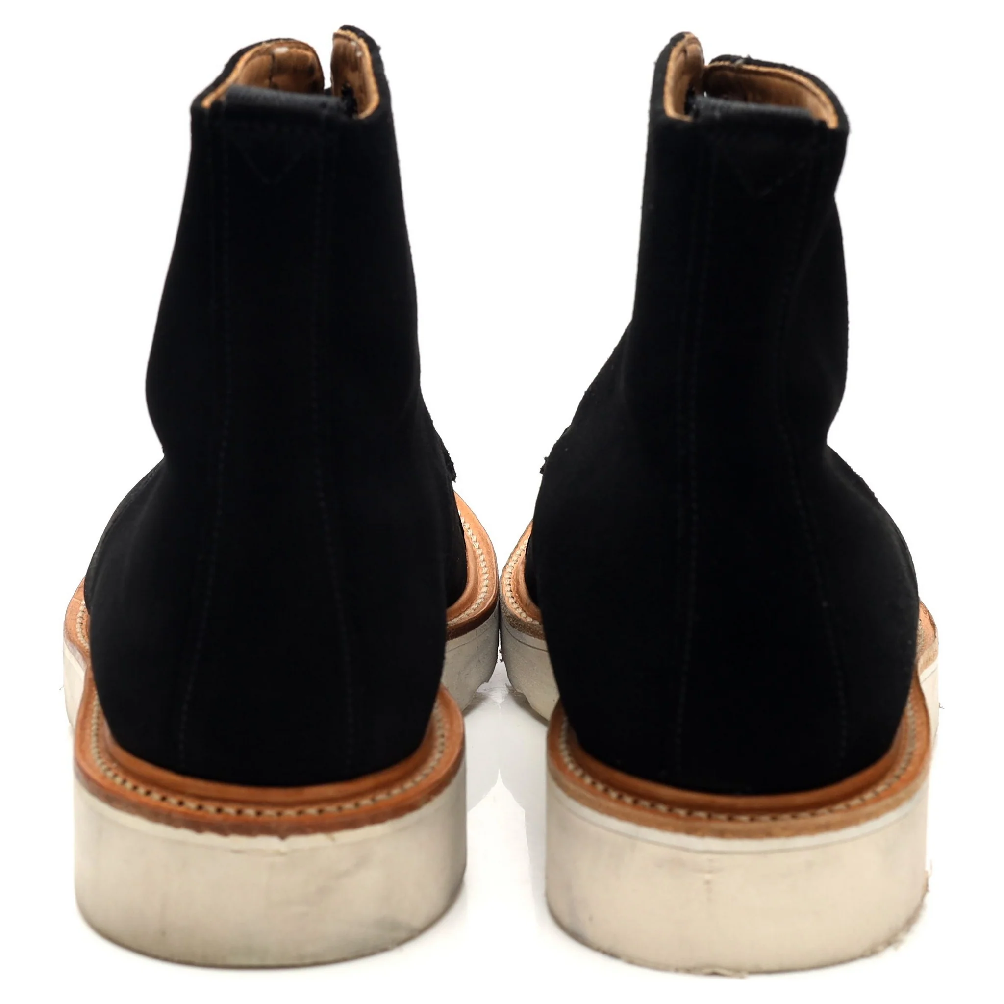 Mark McNairy Black Suede Boots UK 7 - Image 4