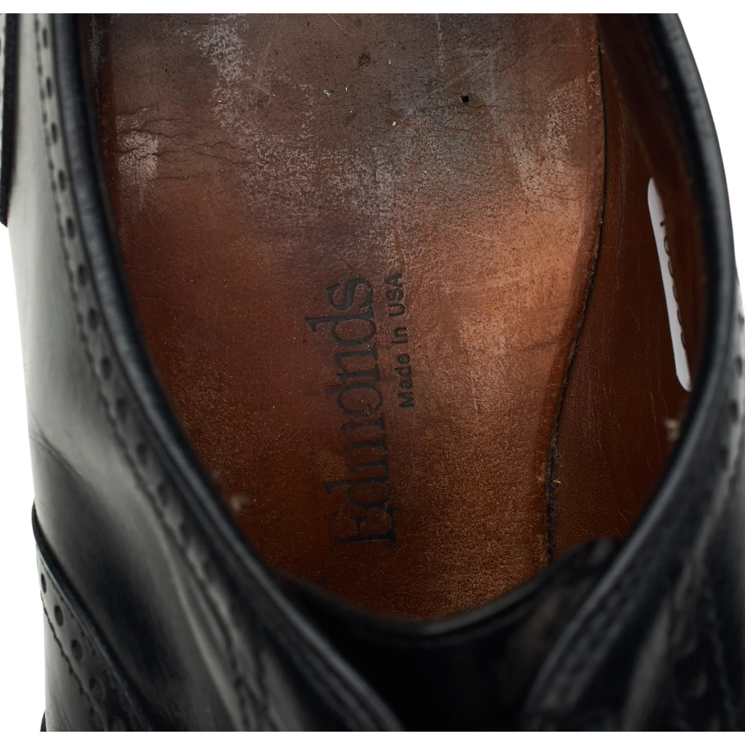 'Marlow' Black Leather Oxford Brogues UK 9.5 US 10.5 B - Image 6