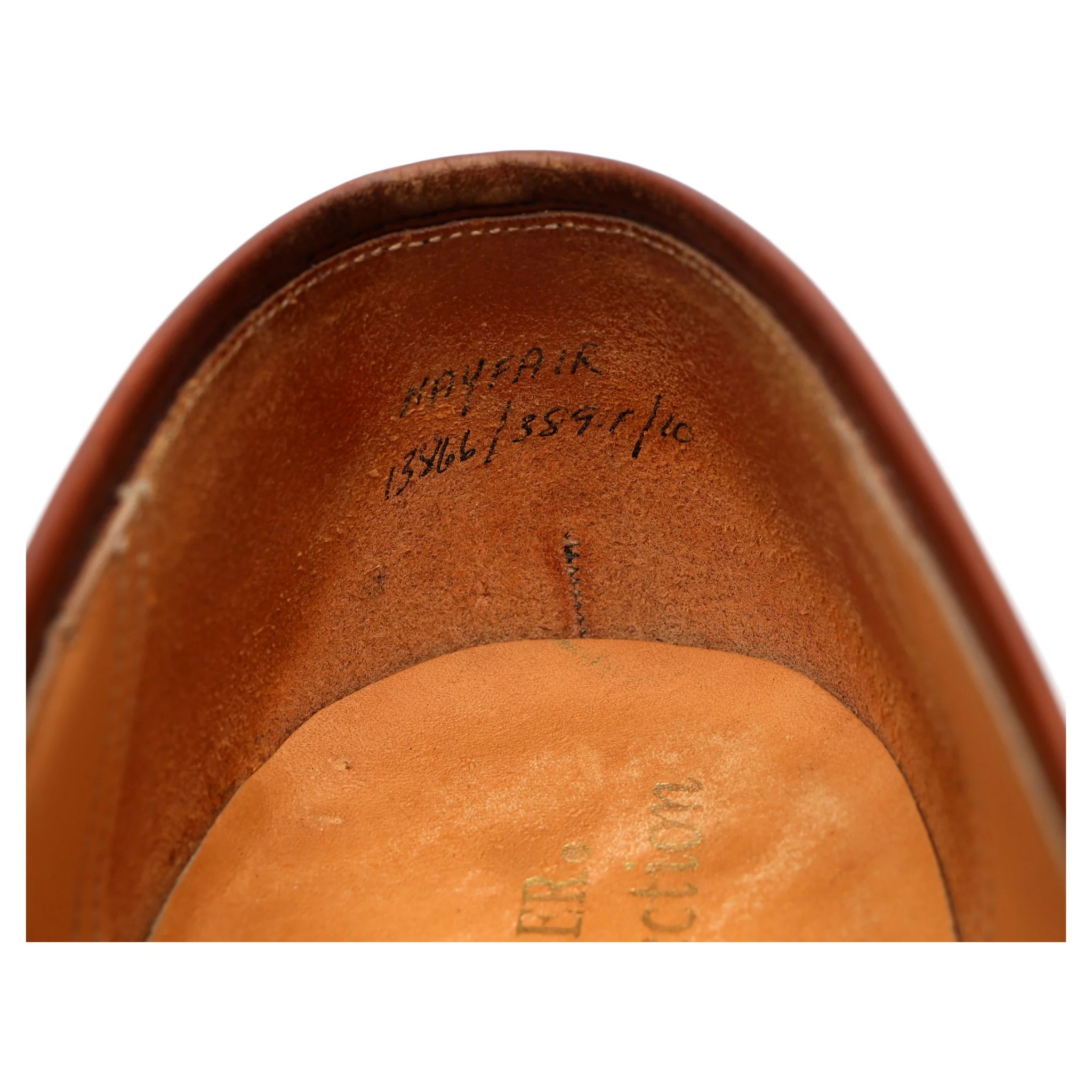 'Mayfair' Brown Leather Loafers UK 10 F - Image 13