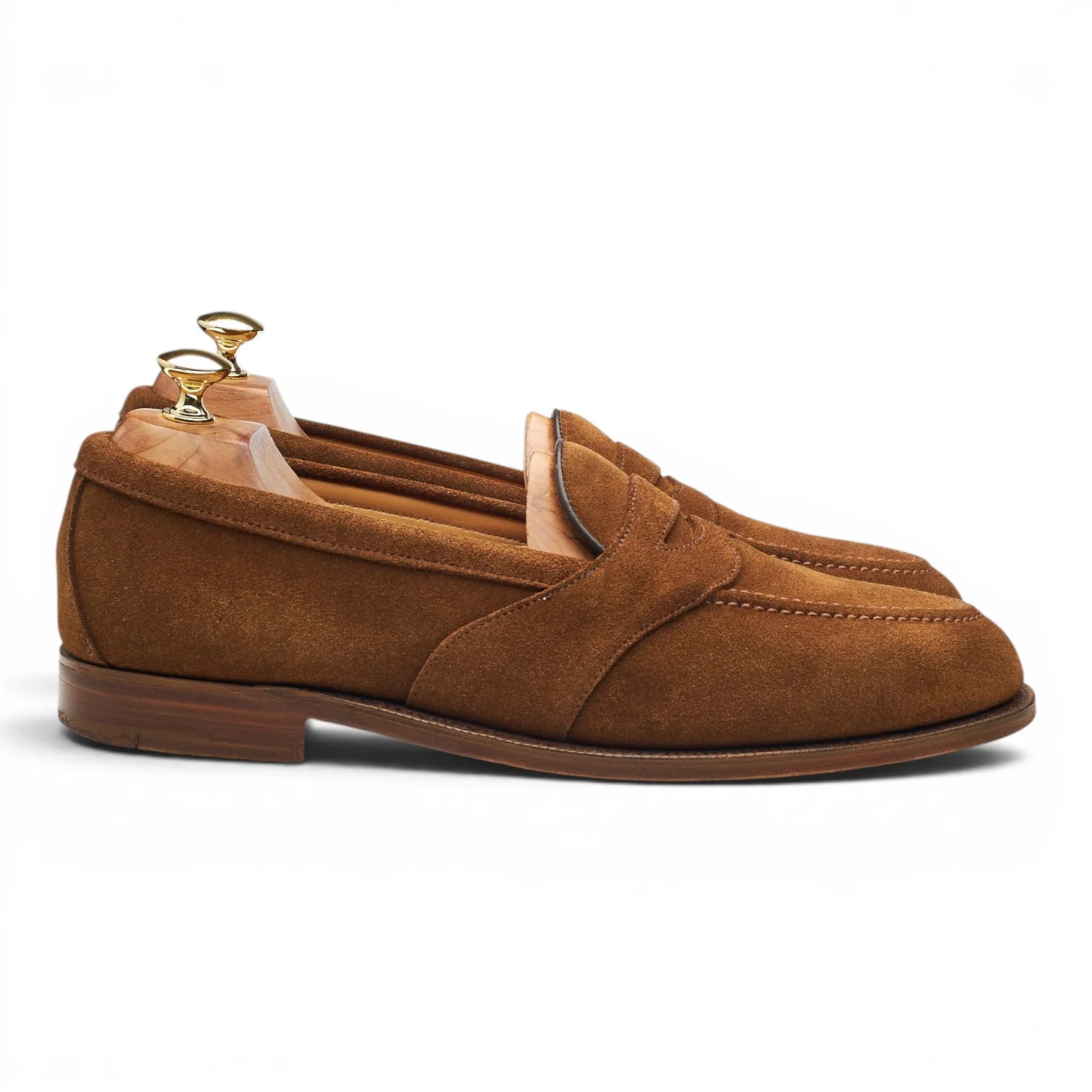 'Mayfair 2' Snuff Brown Suede Loafers UK 10 E