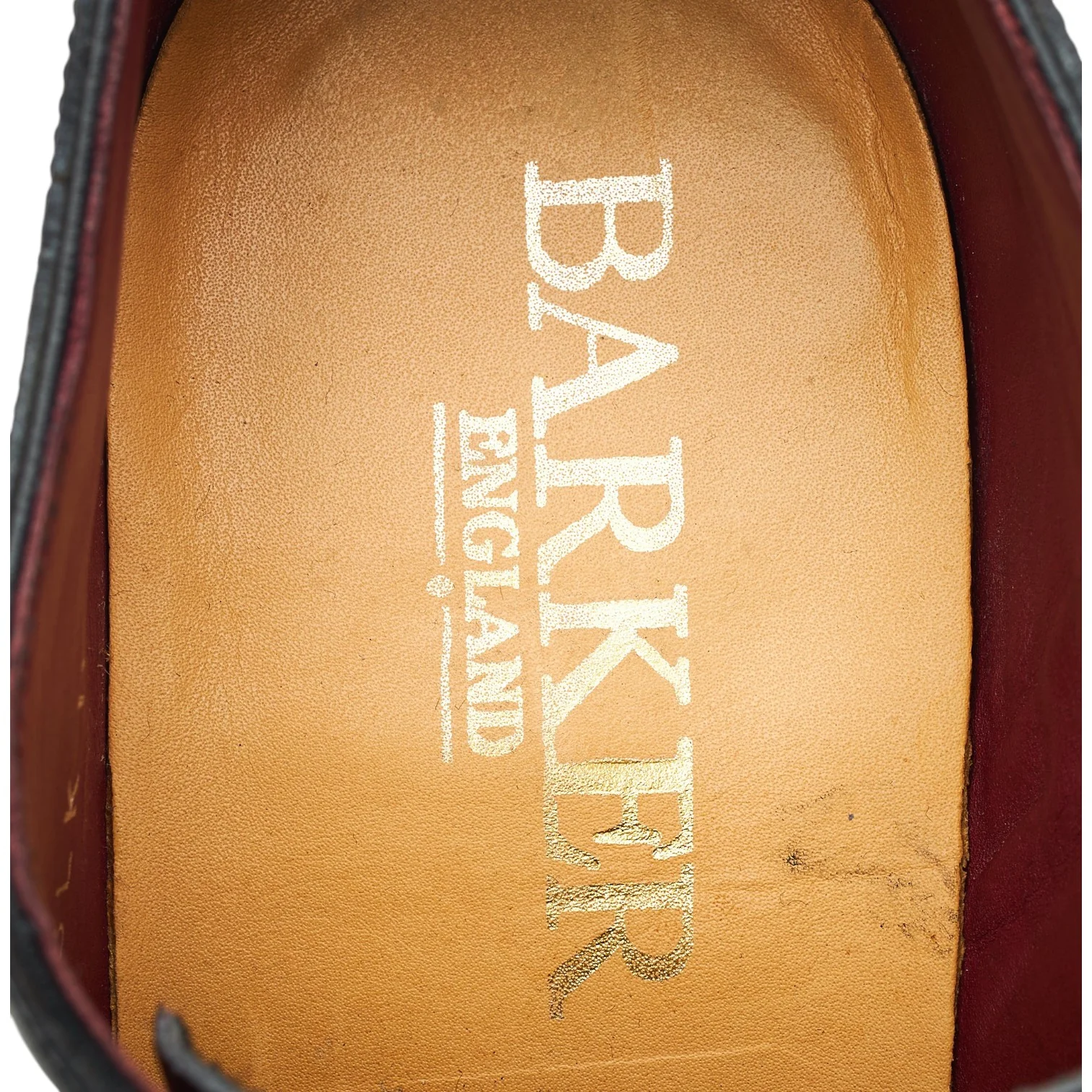 'MC226' Black Leather Wholecut Oxford UK 7 F - Image 6