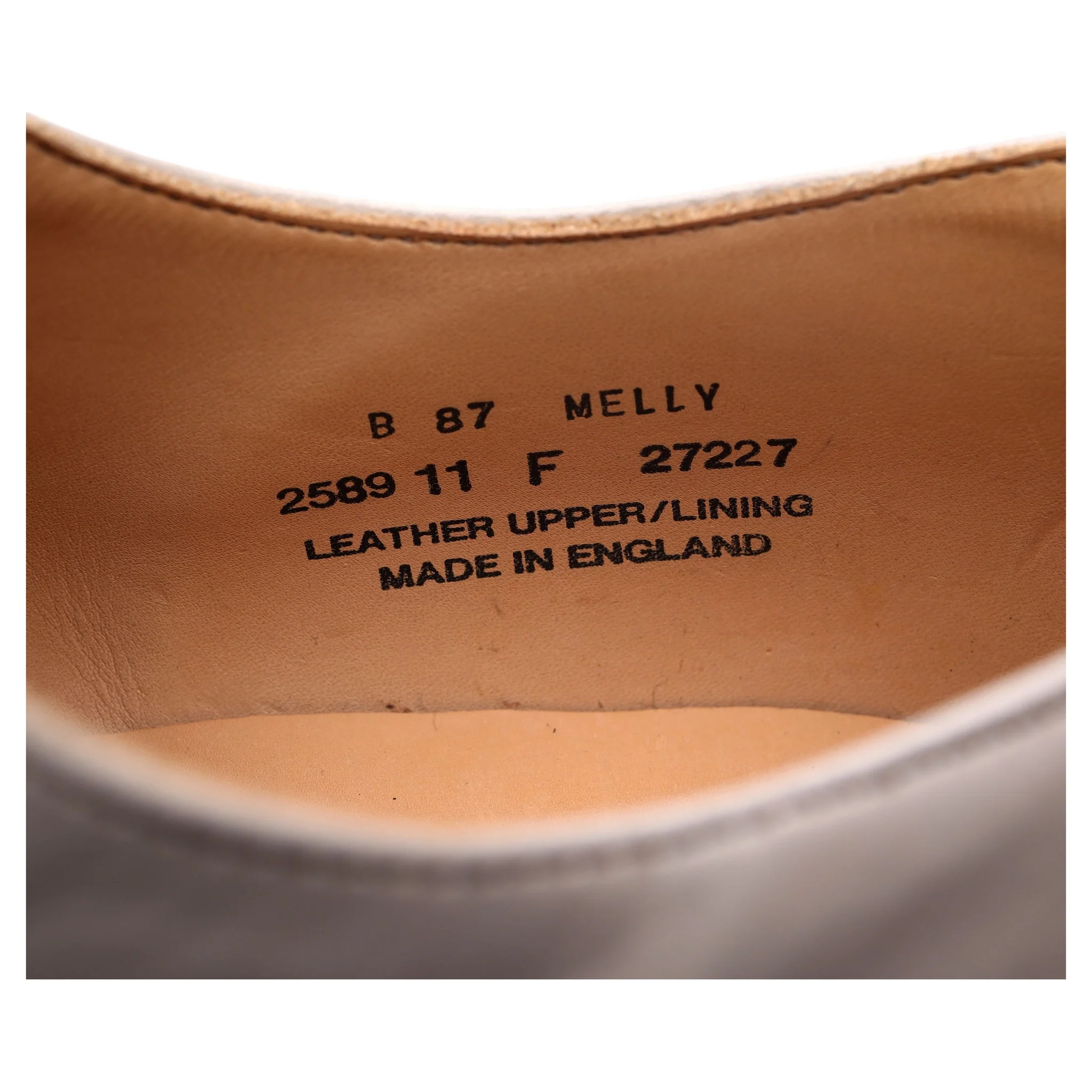 'Melly' Dark Brown Leather Spectator Brogues UK 11 F - Image 13