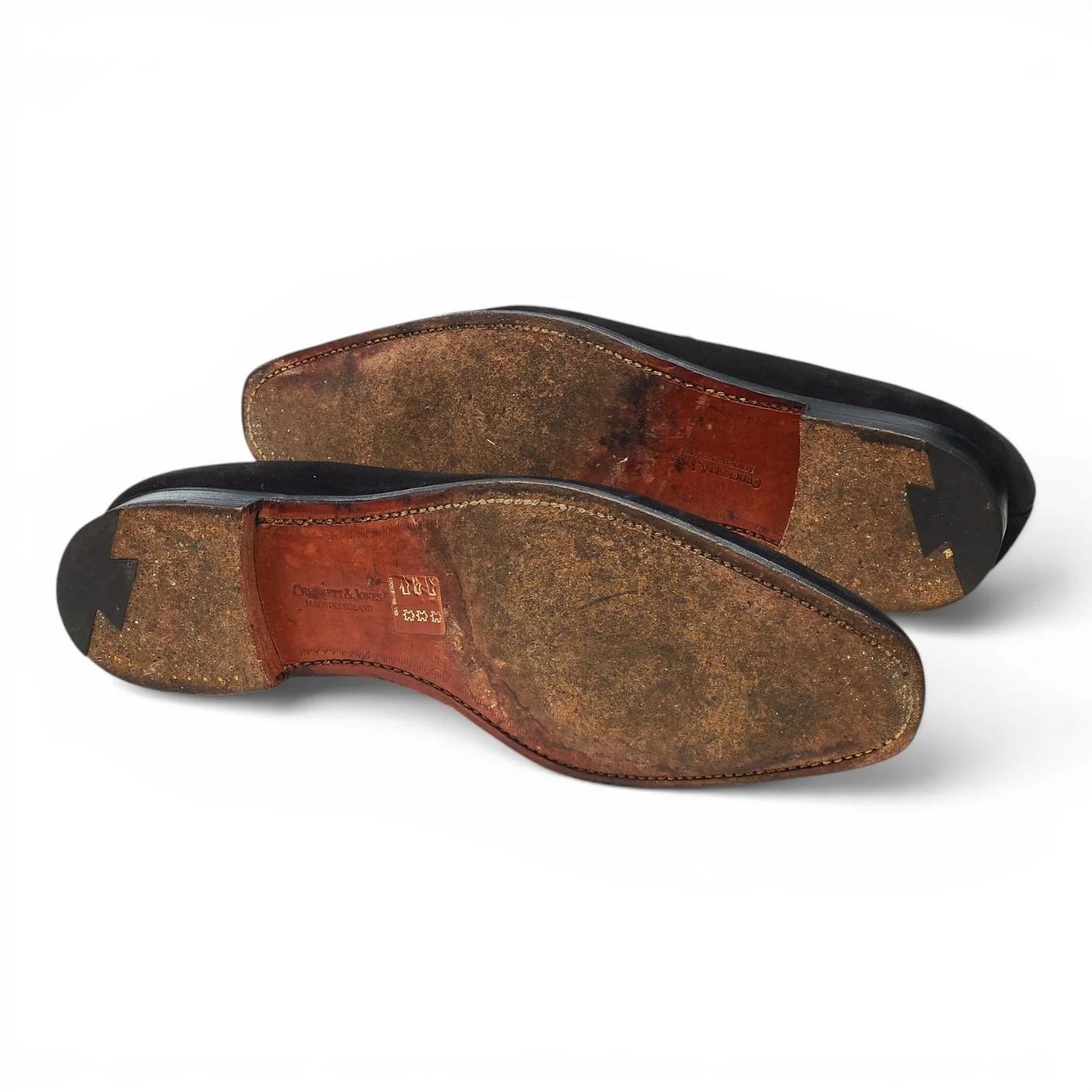 'Merton' Black Suede Loafers UK 9.5 E - Image 5