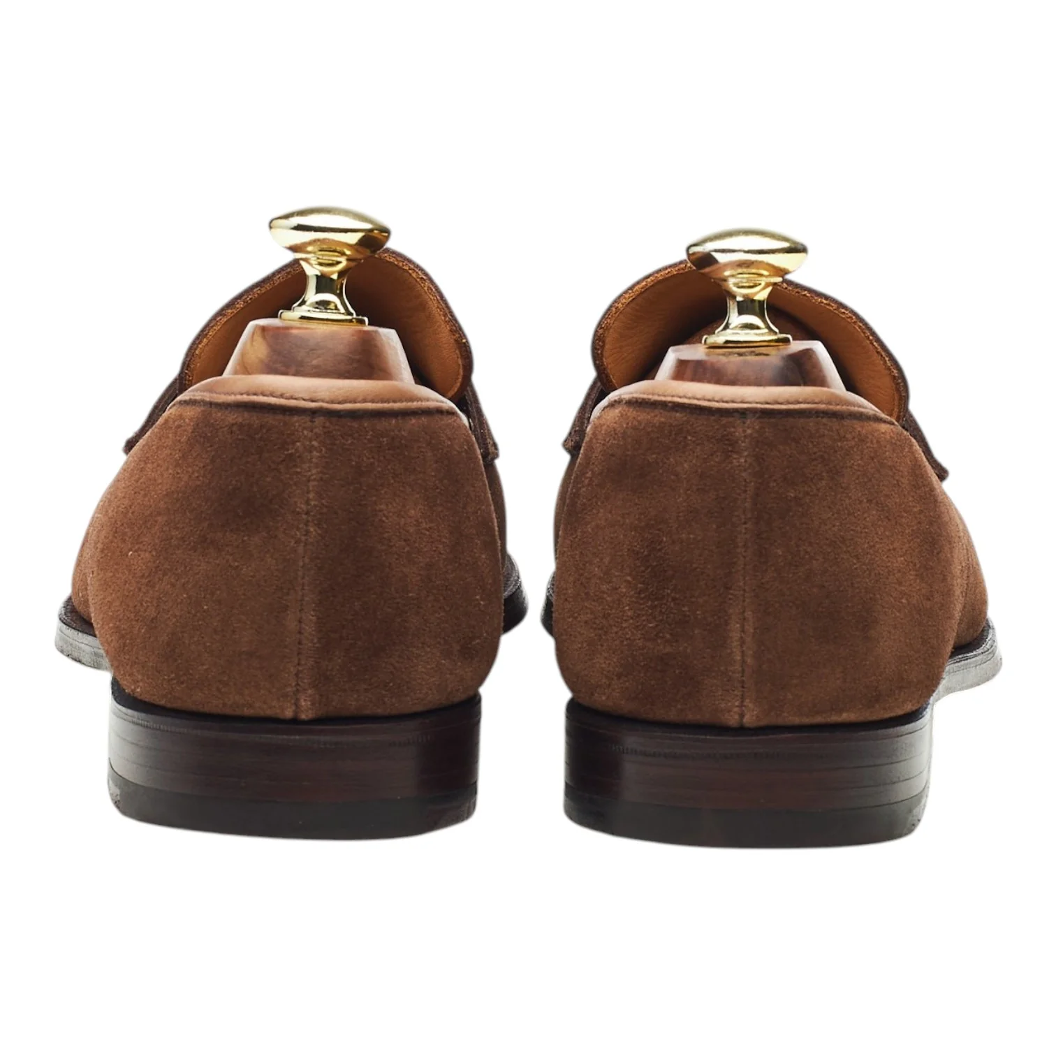 'Merton' Brown Suede Loafers UK 7.5 E - Image 4