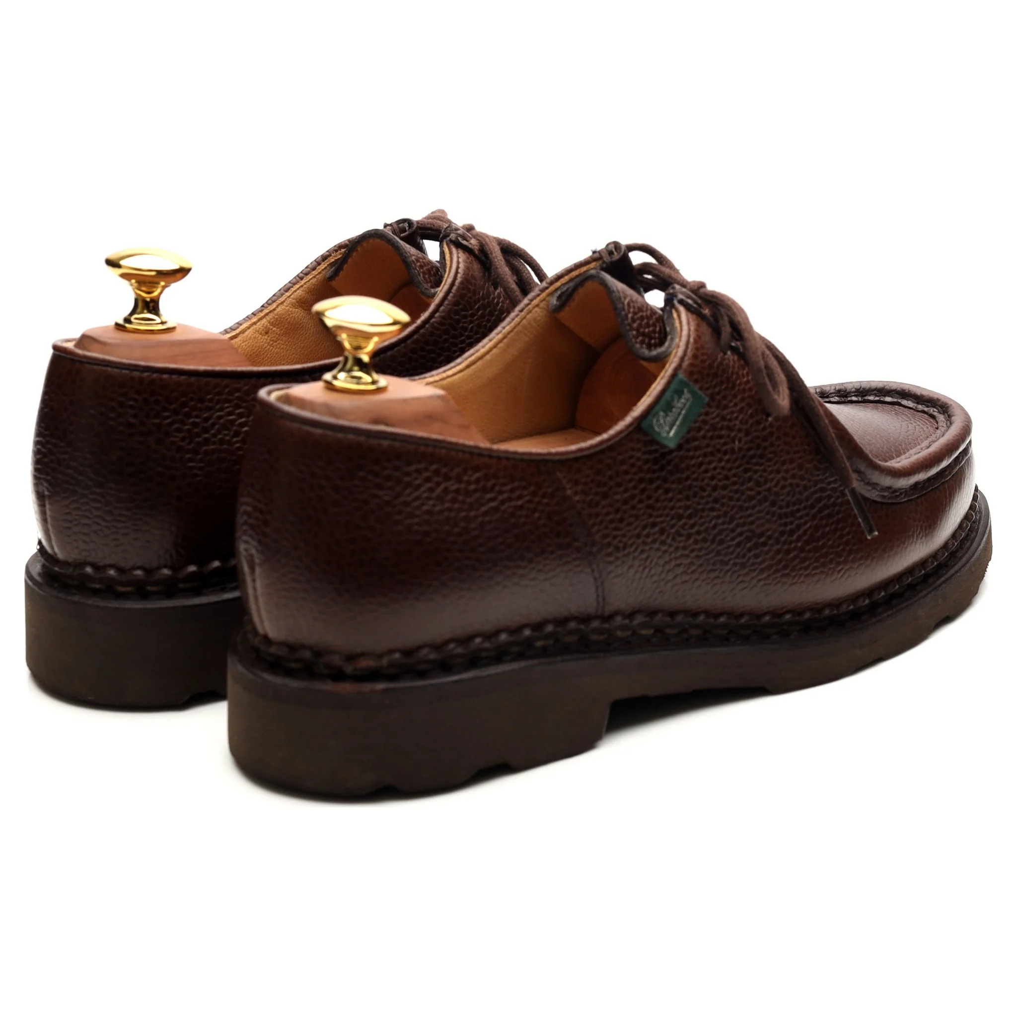 Women's 'Michael' Dark Brown Leather Derby UK 6 - Image 5